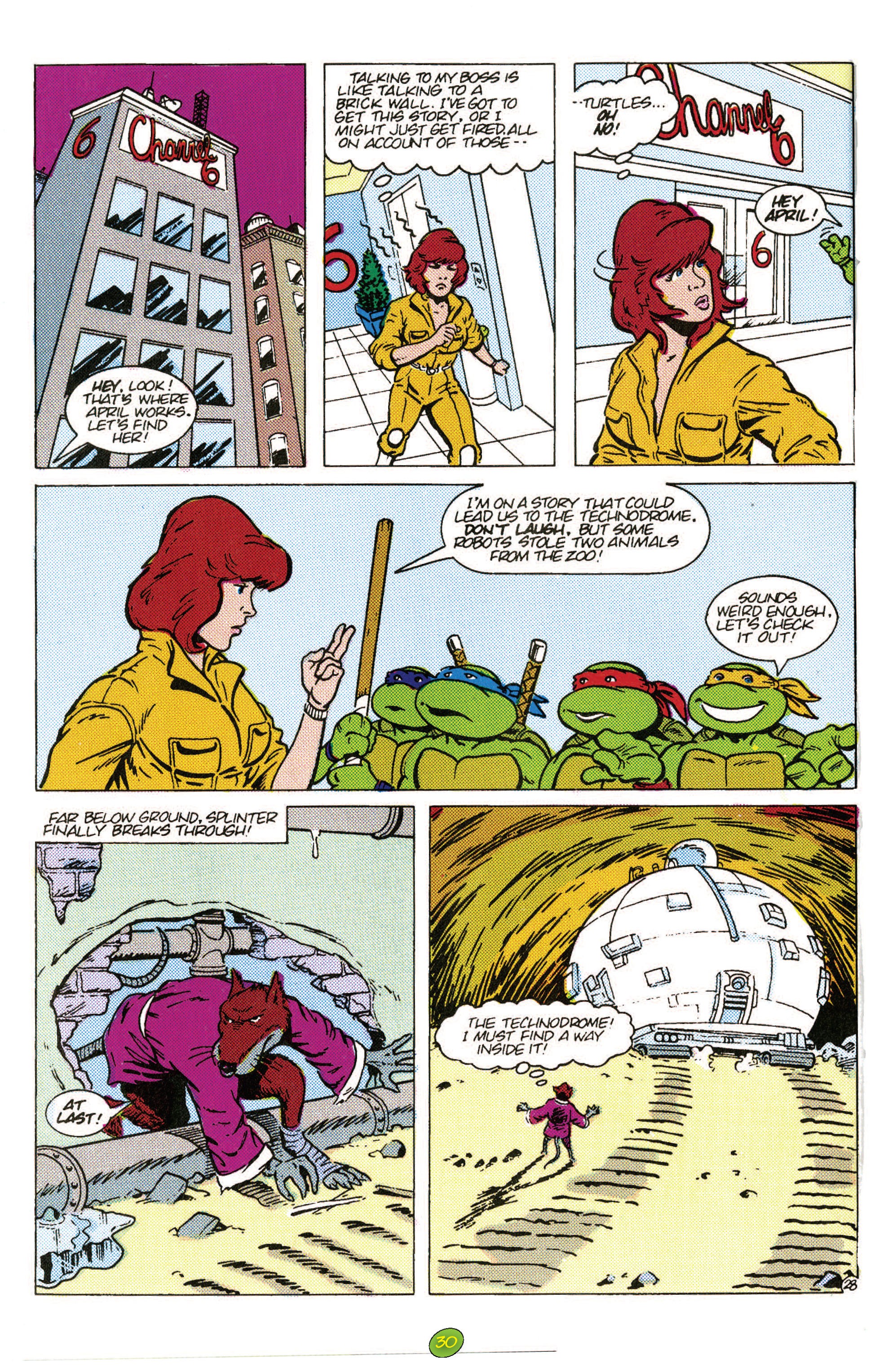 Read online Teenage Mutant Ninja Turtles 100-Page Spectacular comic -  Issue # TPB - 32