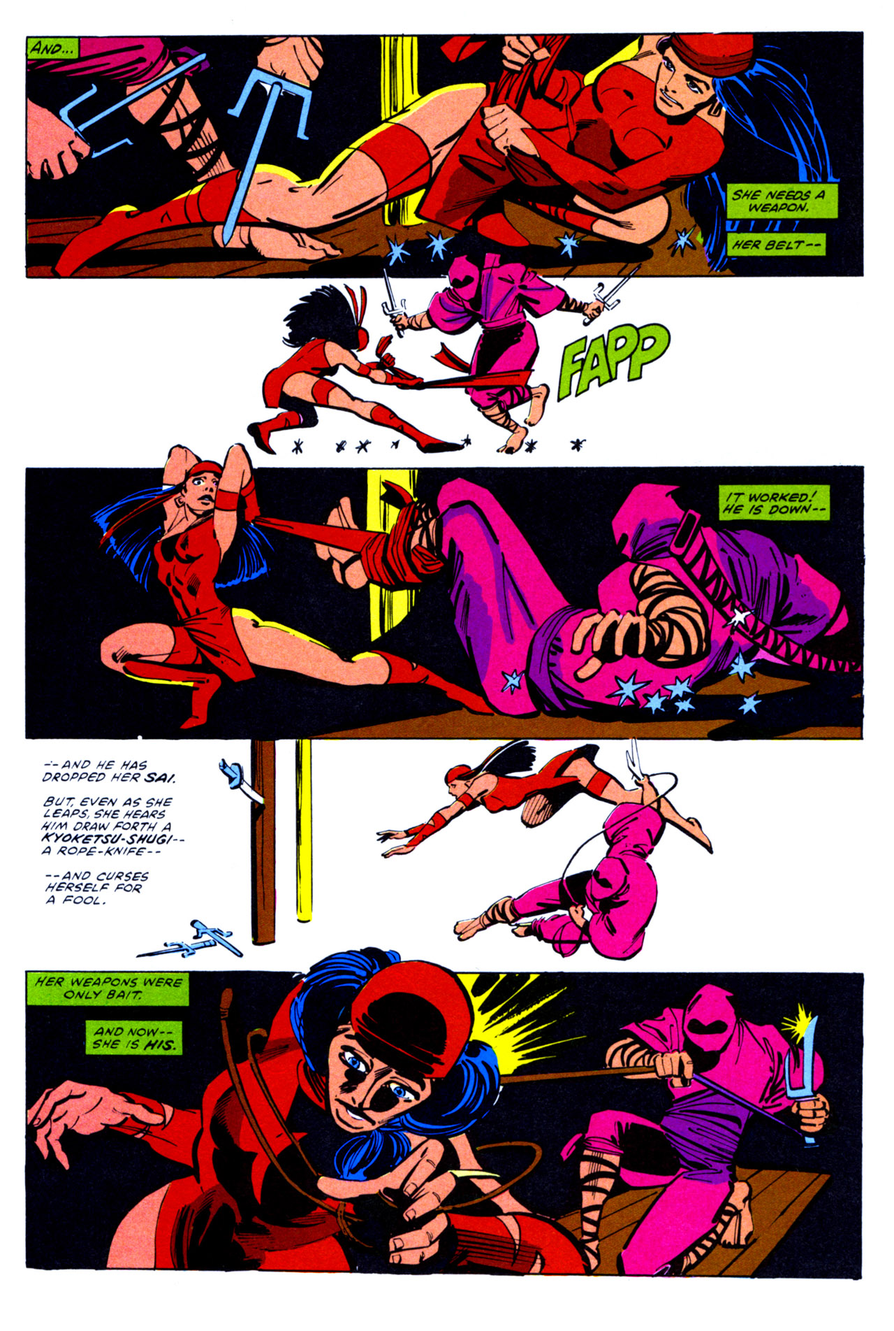 Read online The Elektra Saga comic -  Issue #2 - 32