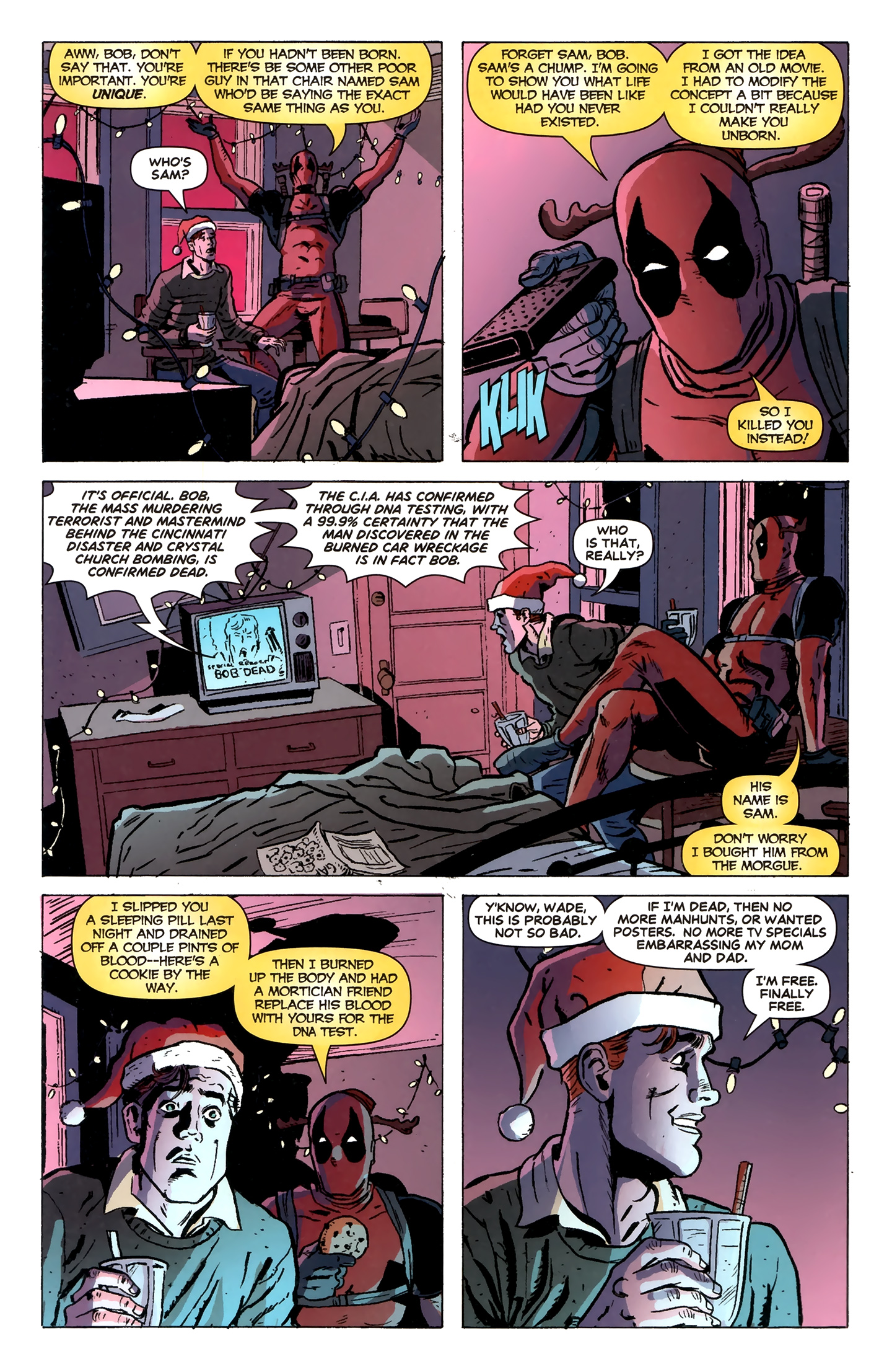 Read online Deadpool MAX X-Mas Special comic -  Issue # Full - 4
