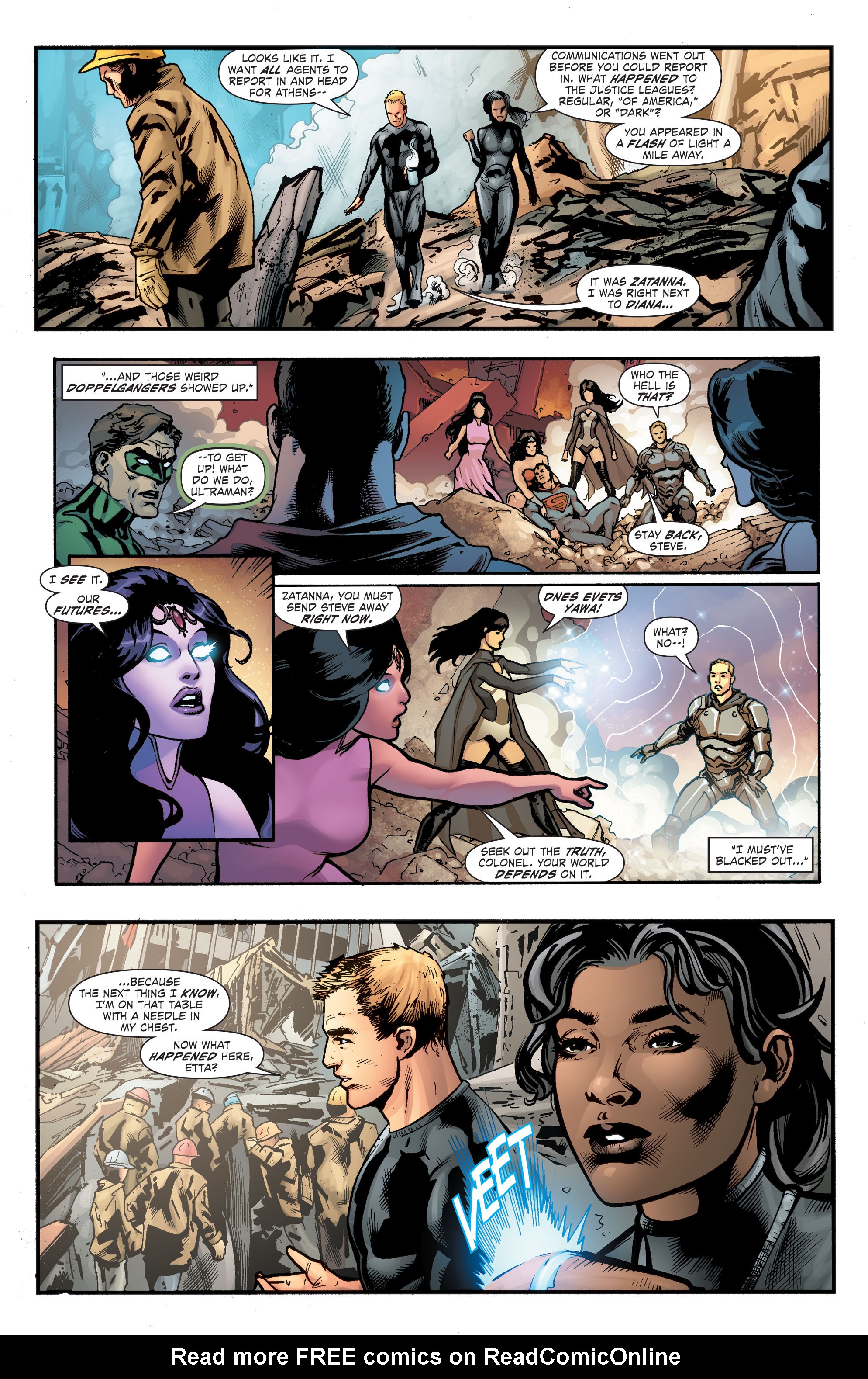 Read online Forever Evil: A.R.G.U.S. comic -  Issue #1 - 7