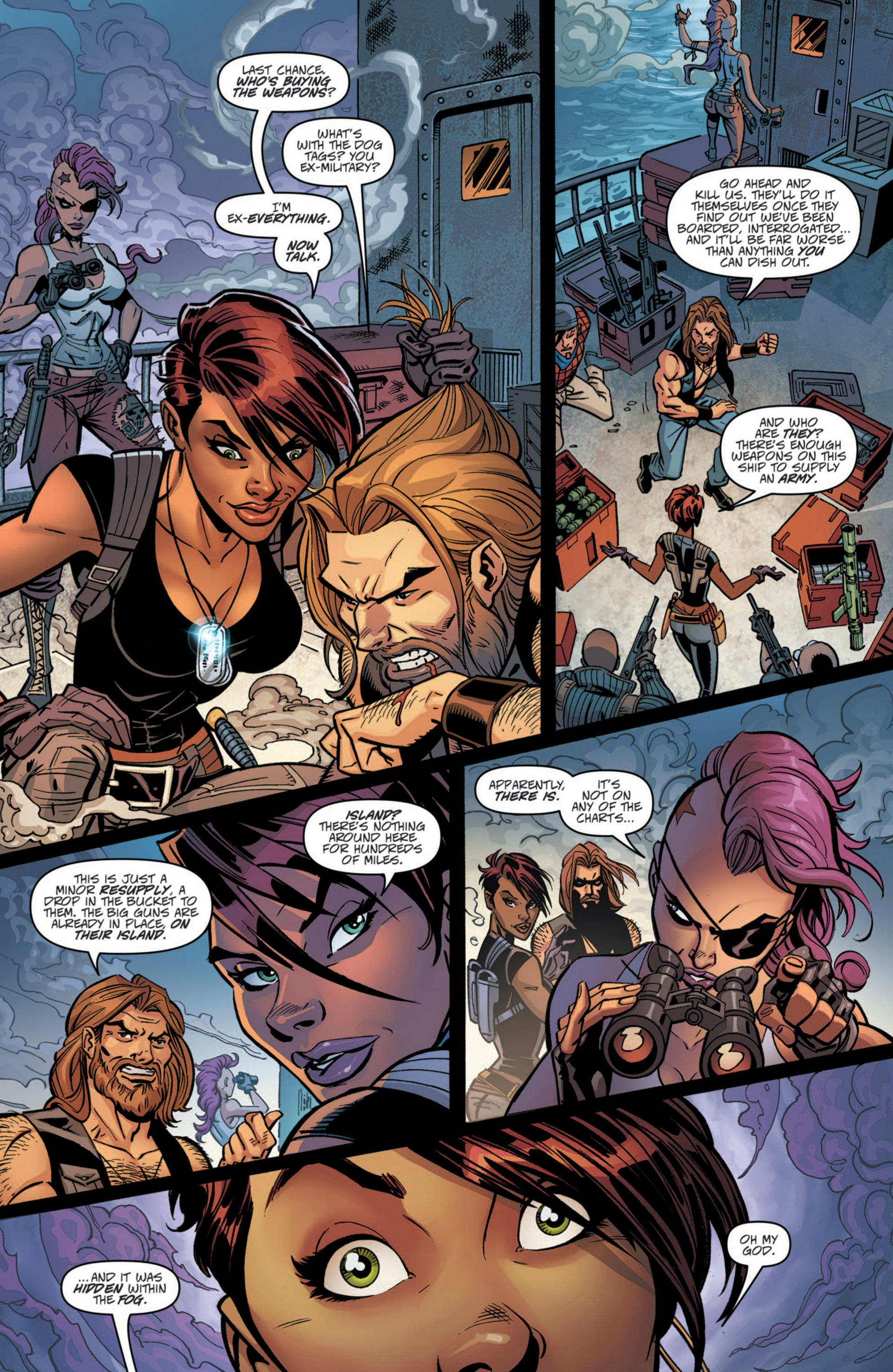 Read online Danger Girl: Mayday comic -  Issue #1 - 6