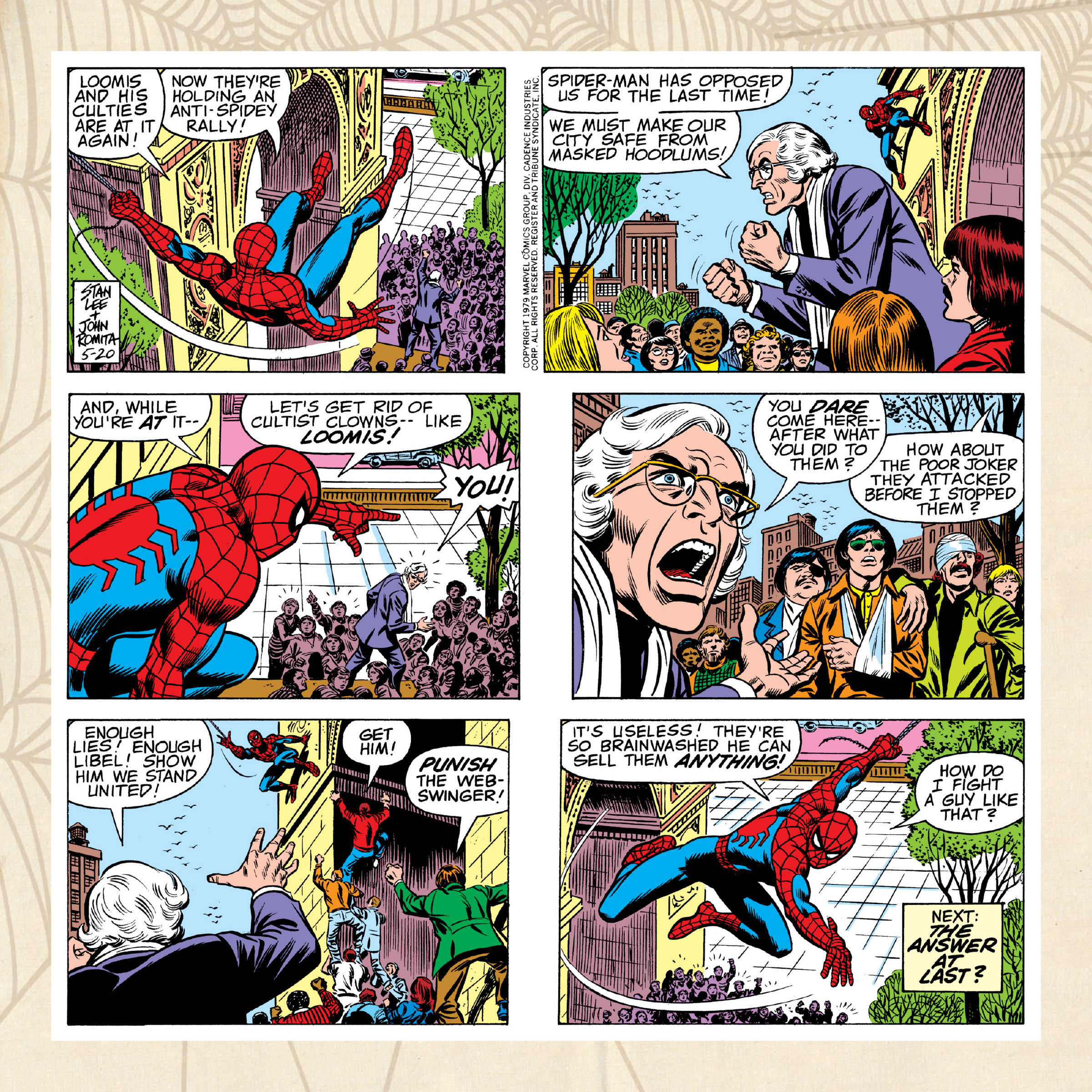 Read online Spider-Man Newspaper Strips comic -  Issue # TPB 2 (Part 1) - 52