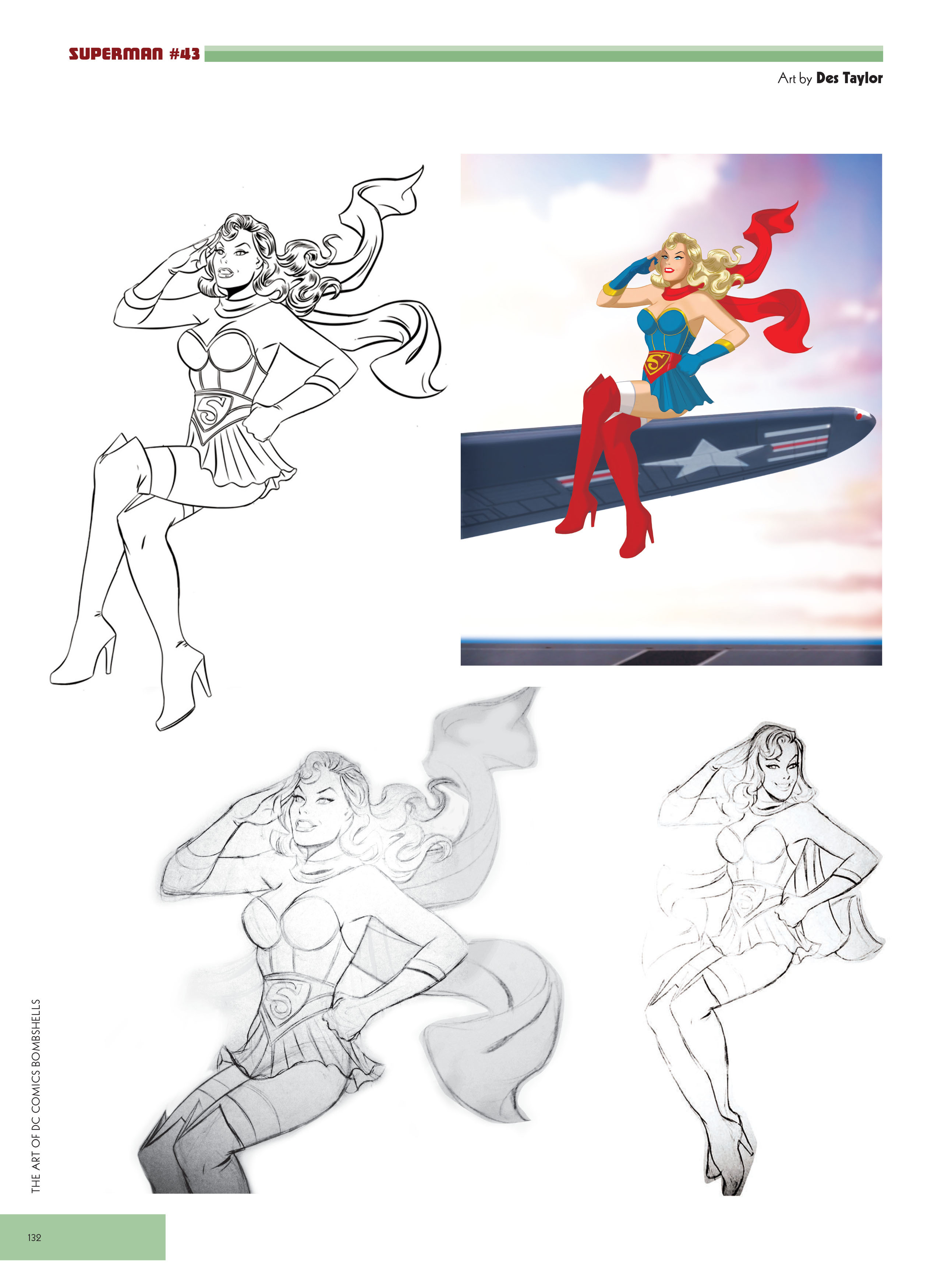 Read online The Art of DC Comics Bombshells comic -  Issue # TPB (Part 1) - 91