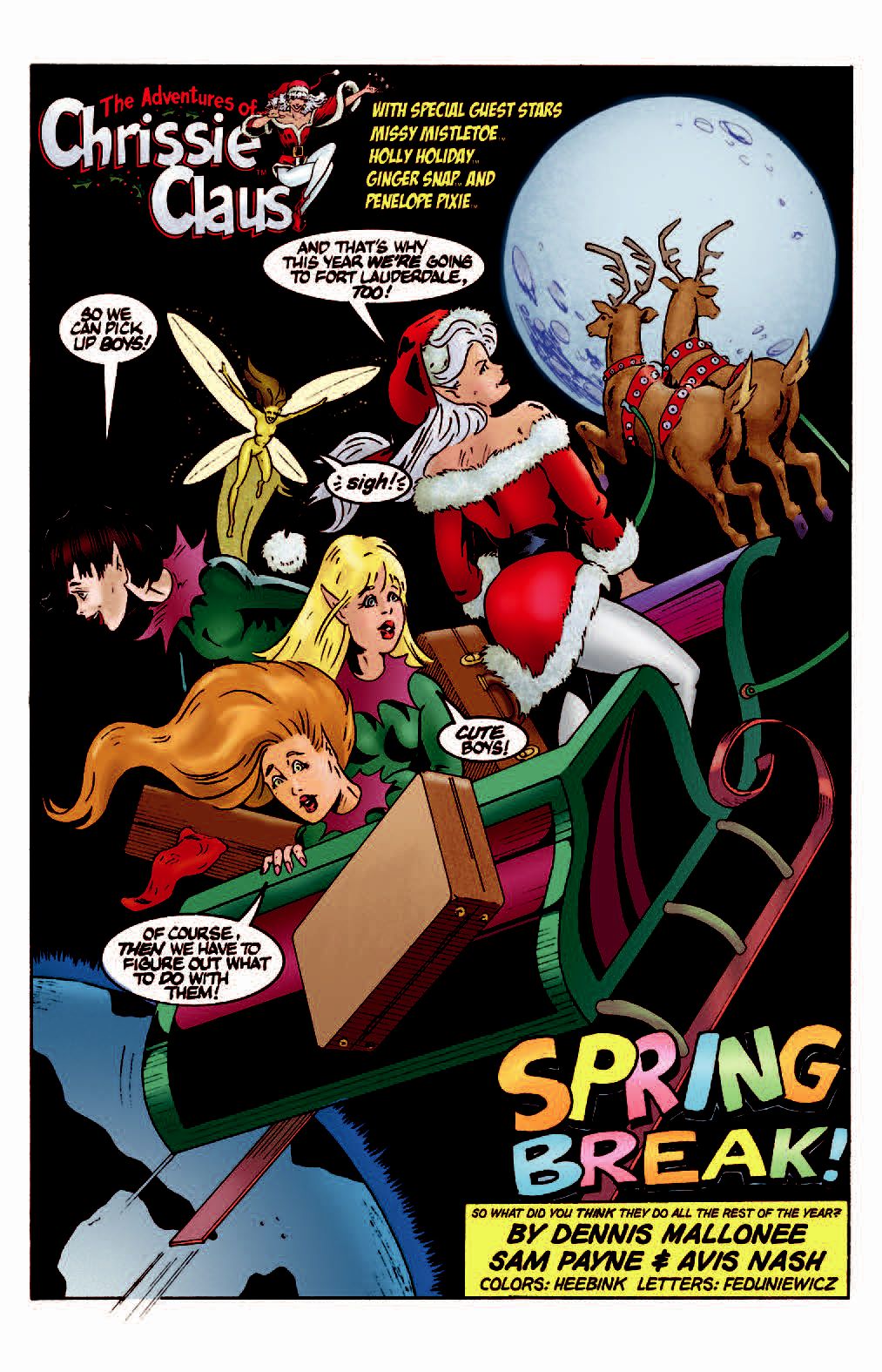 Read online The Adventures of Chrissie Claus comic -  Issue #2 - 4