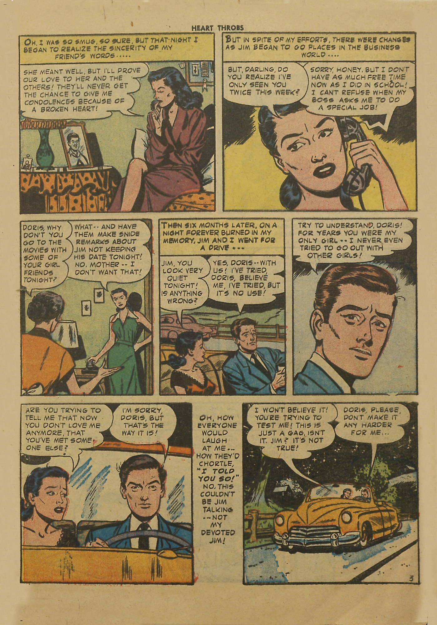 Read online Heart Throbs comic -  Issue #25 - 5