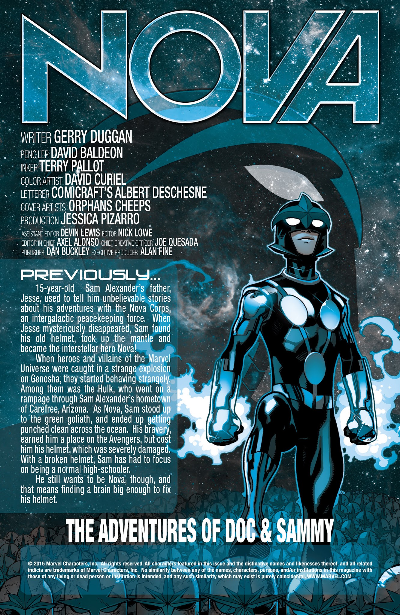 Read online Nova (2013) comic -  Issue # _Annual 1 - 2