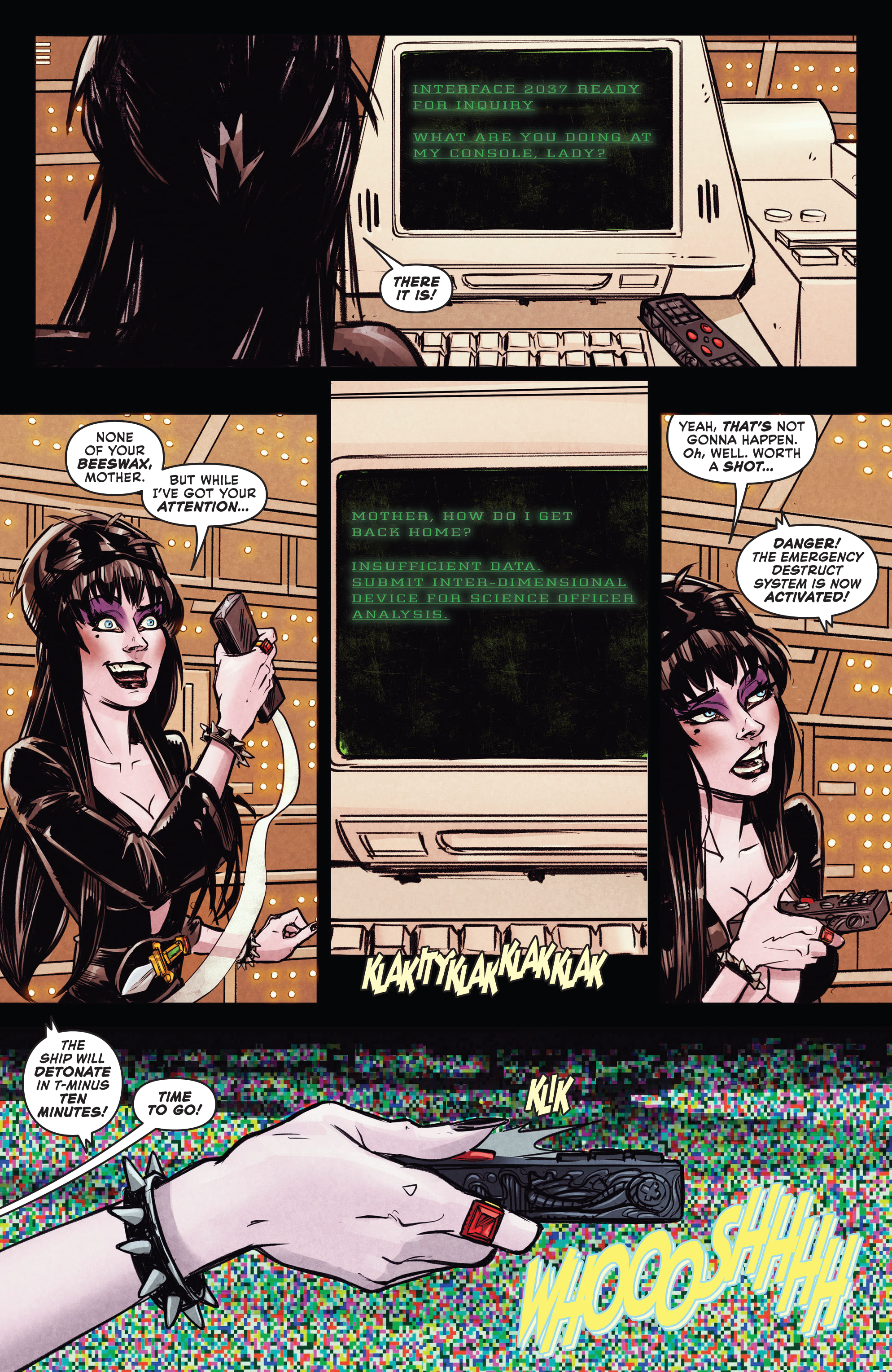 Read online Elvira in Horrorland comic -  Issue #3 - 24