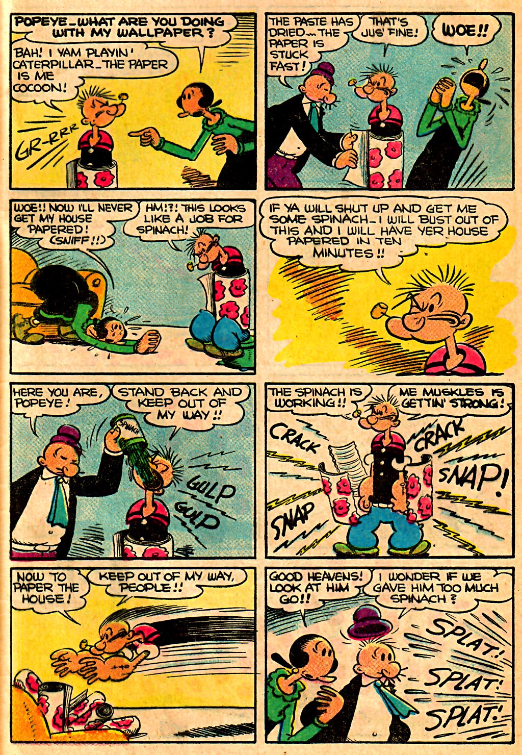 Read online Popeye (1948) comic -  Issue #165 - 32