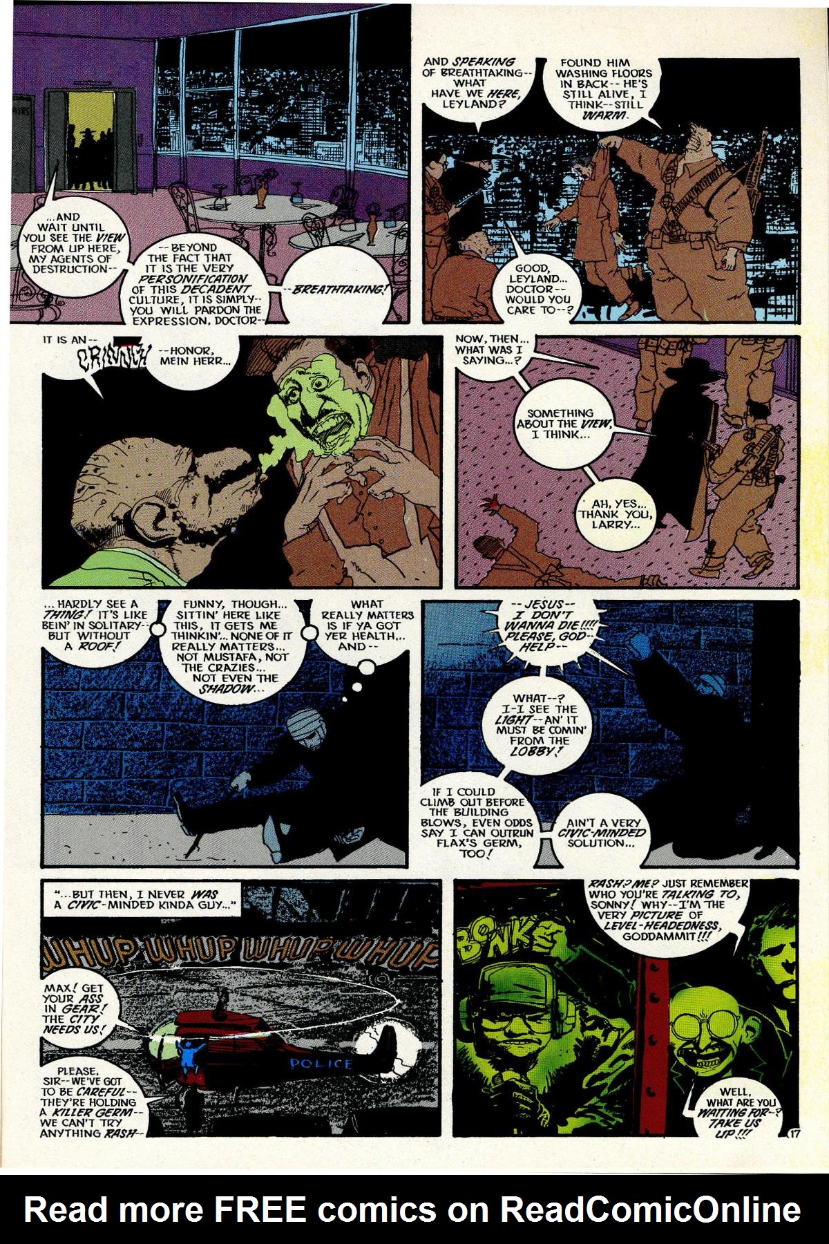 Read online The Shadow (1987) comic -  Issue #13 - 21