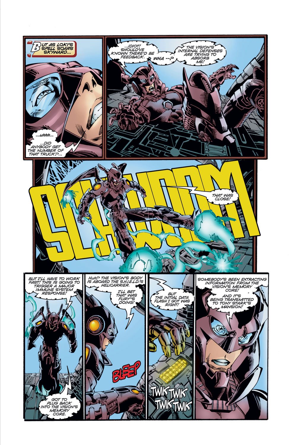 Read online Avengers (1996) comic -  Issue #9 - 10