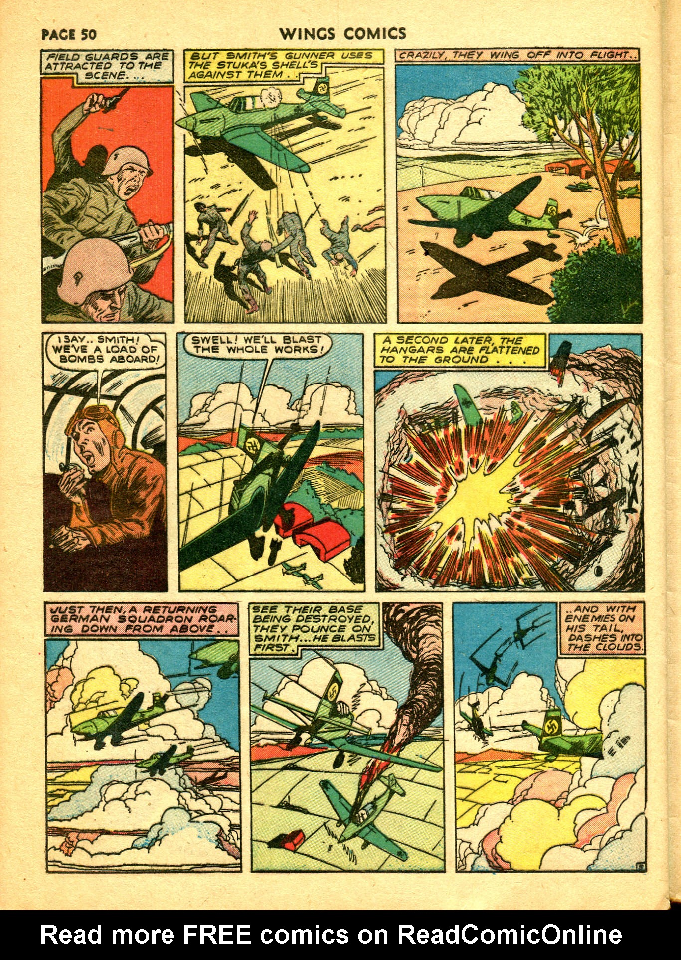 Read online Wings Comics comic -  Issue #7 - 52