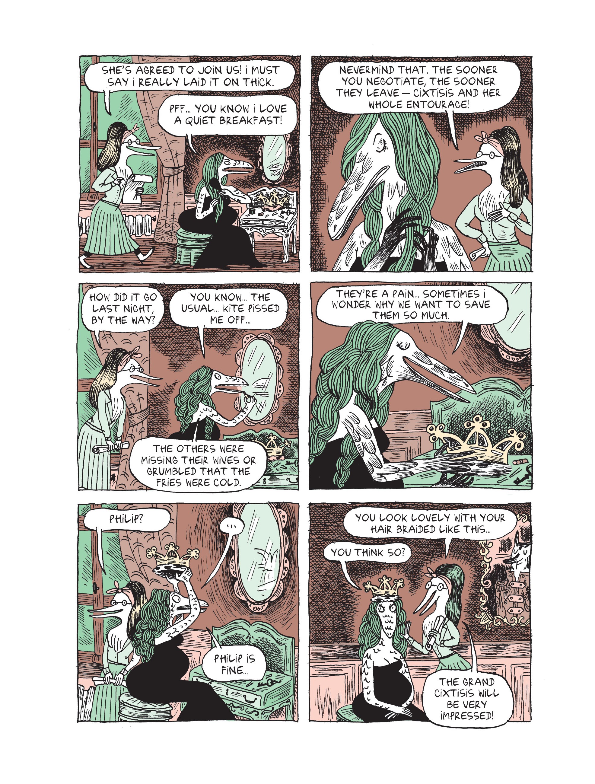 Read online The Empress Cixtisis comic -  Issue # TPB - 40