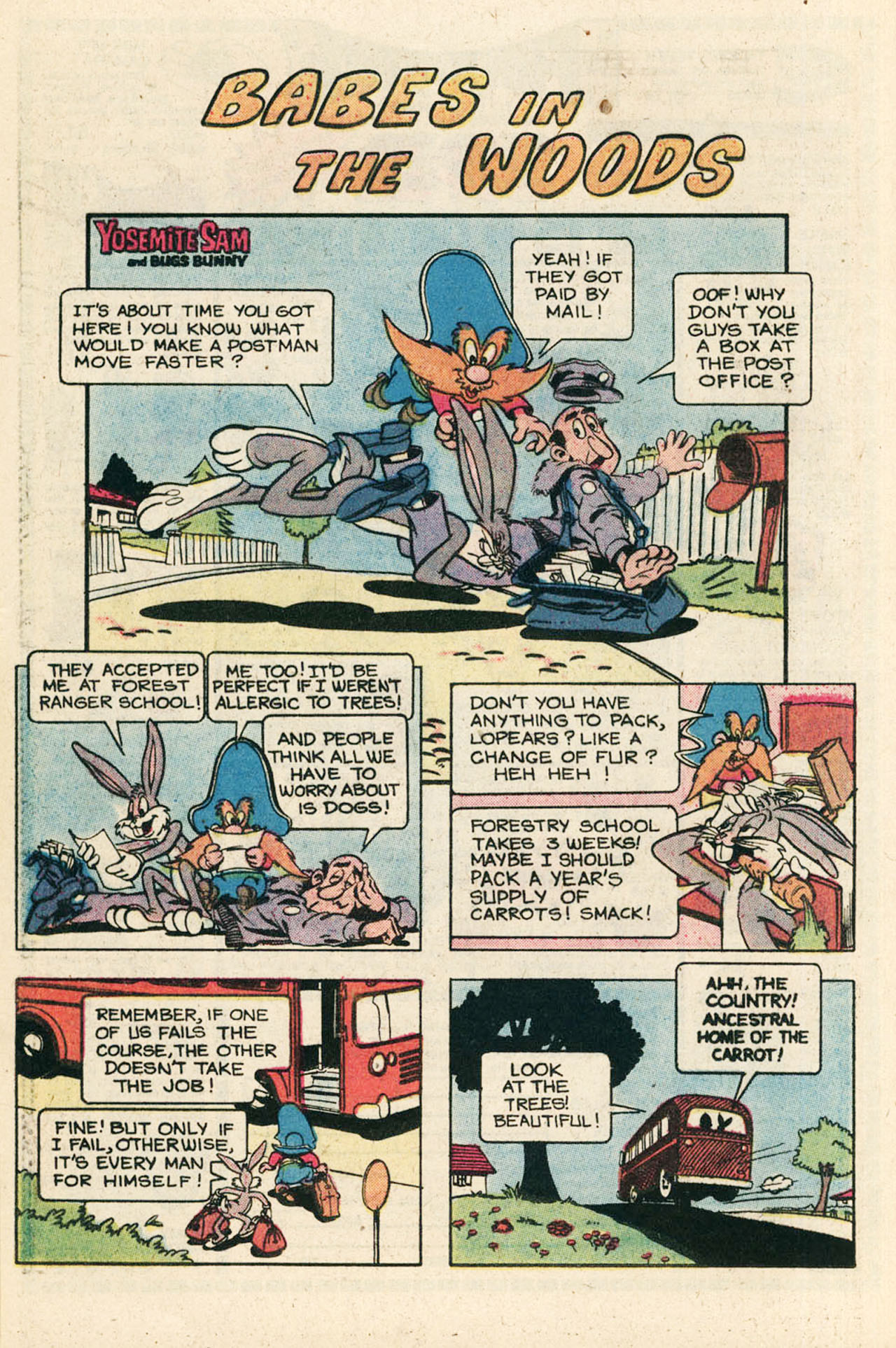 Read online Yosemite Sam and Bugs Bunny comic -  Issue #58 - 20