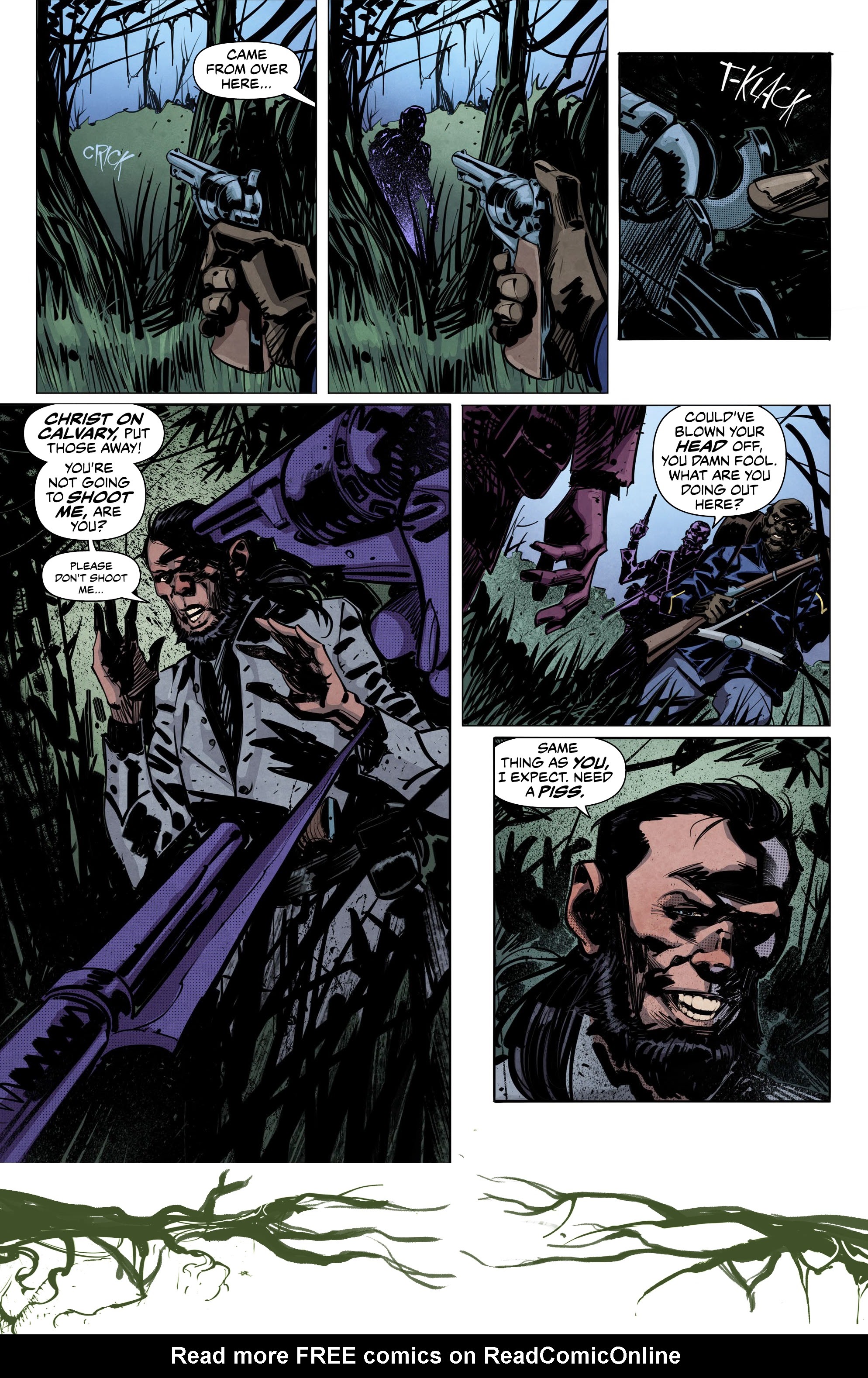 Read online Swamp God comic -  Issue #4 - 19