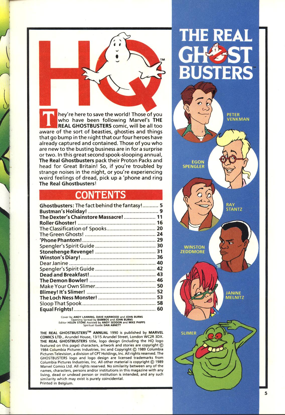 Read online The Real Ghostbusters comic -  Issue # Annual 1990 - 5