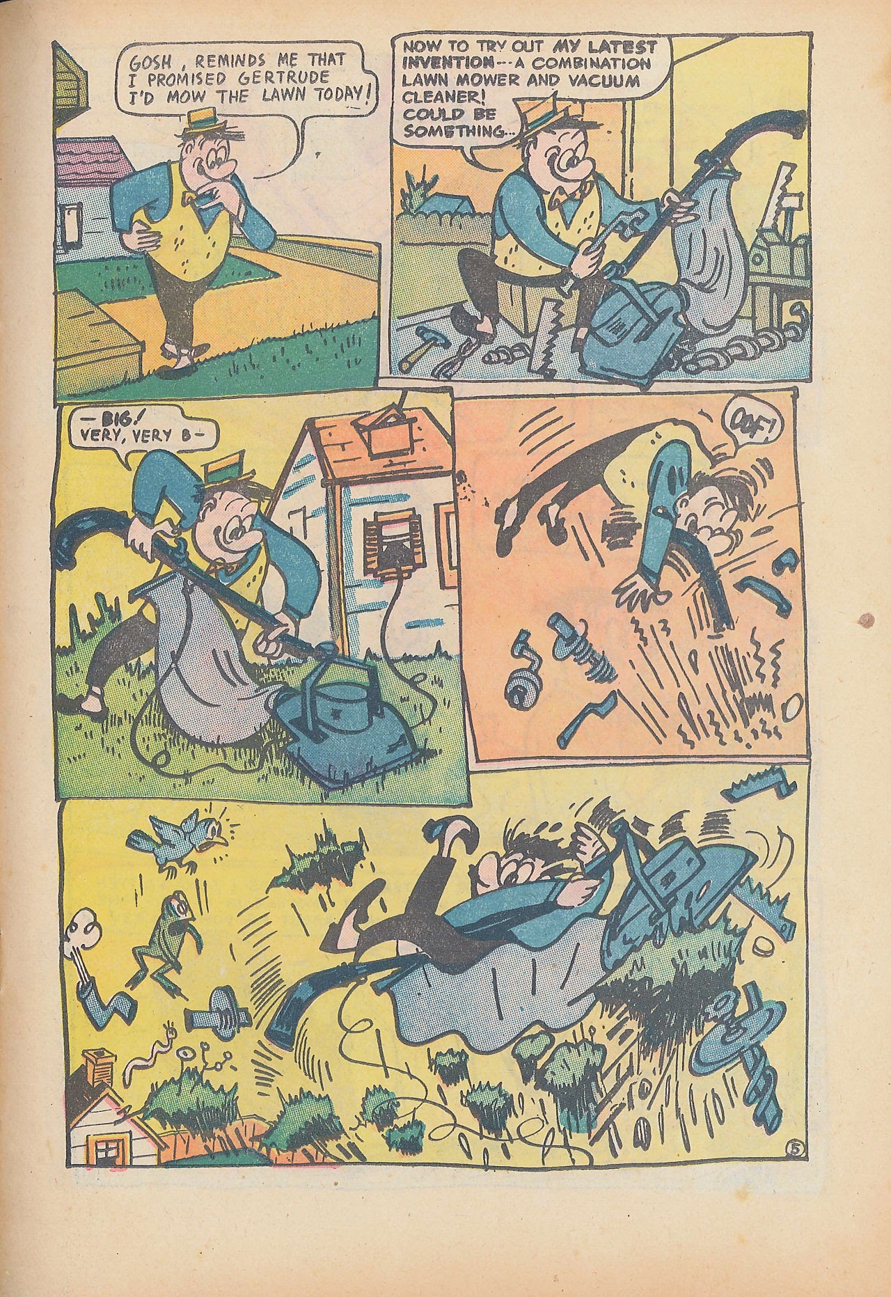 Read online Milt Gross Funnies comic -  Issue #1 - 7