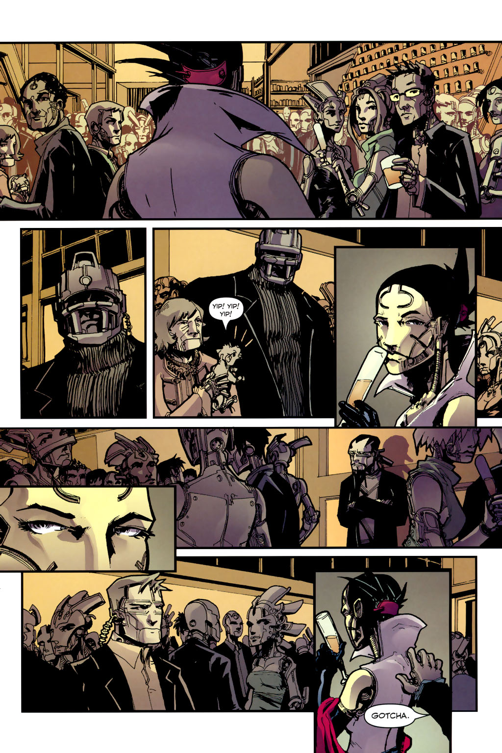 Read online NYC Mech: beta LOVE comic -  Issue #5 - 7