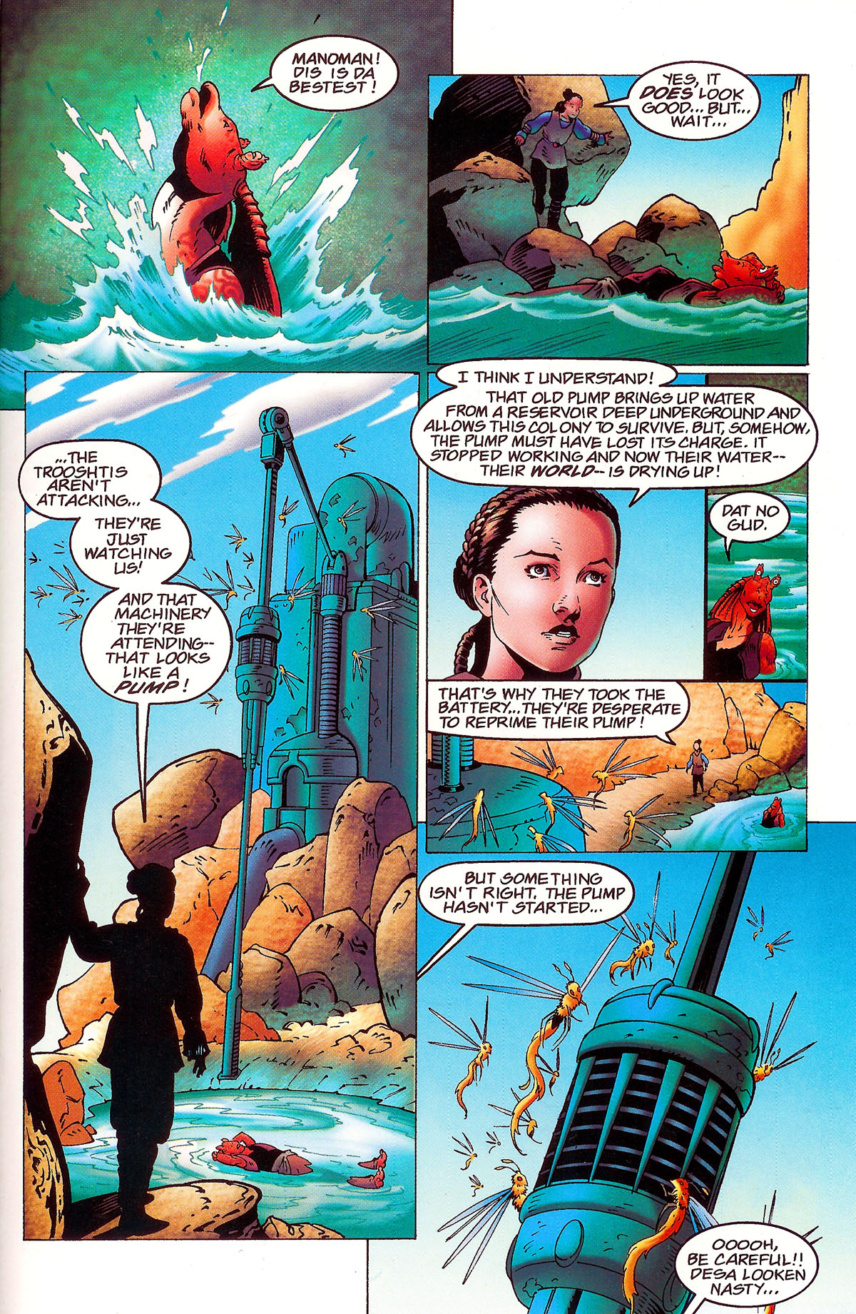 Read online Star Wars: Episode I comic -  Issue # Issue - Queen Amidala - 17