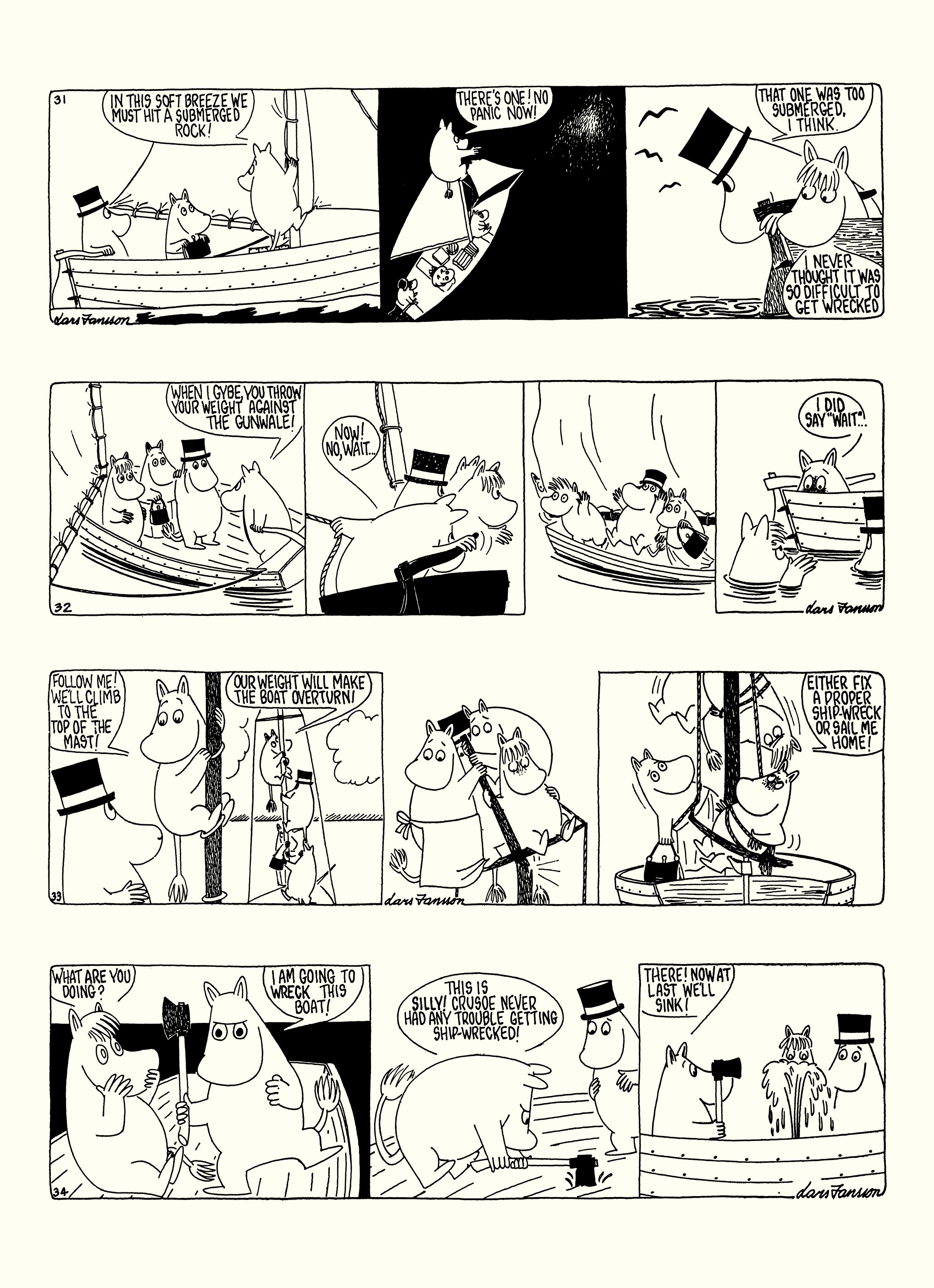 Read online Moomin: The Complete Lars Jansson Comic Strip comic -  Issue # TPB 8 - 13