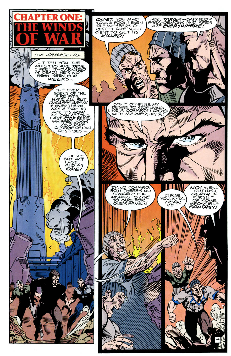 Read online Underworld Unleashed: Apokolips- Dark Uprising comic -  Issue #1 - 5