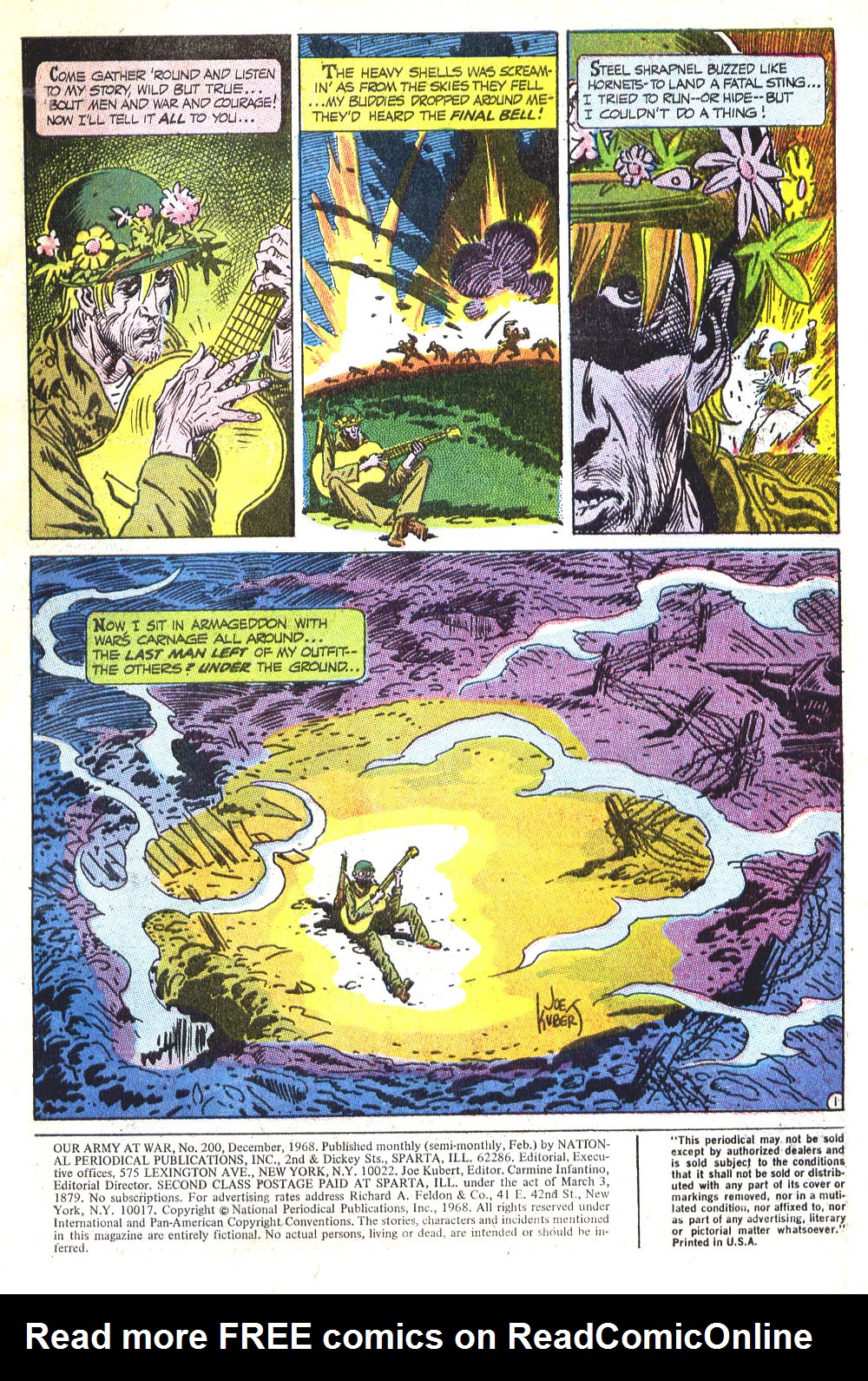 Read online Our Army at War (1952) comic -  Issue #200 - 3