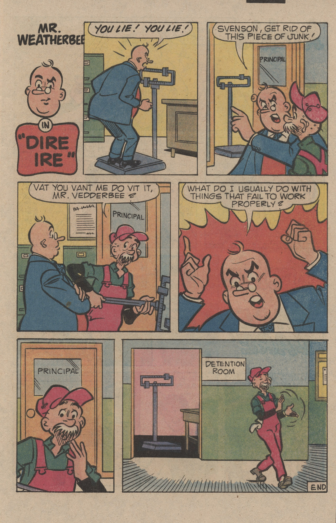 Read online Archie's Joke Book Magazine comic -  Issue #282 - 5