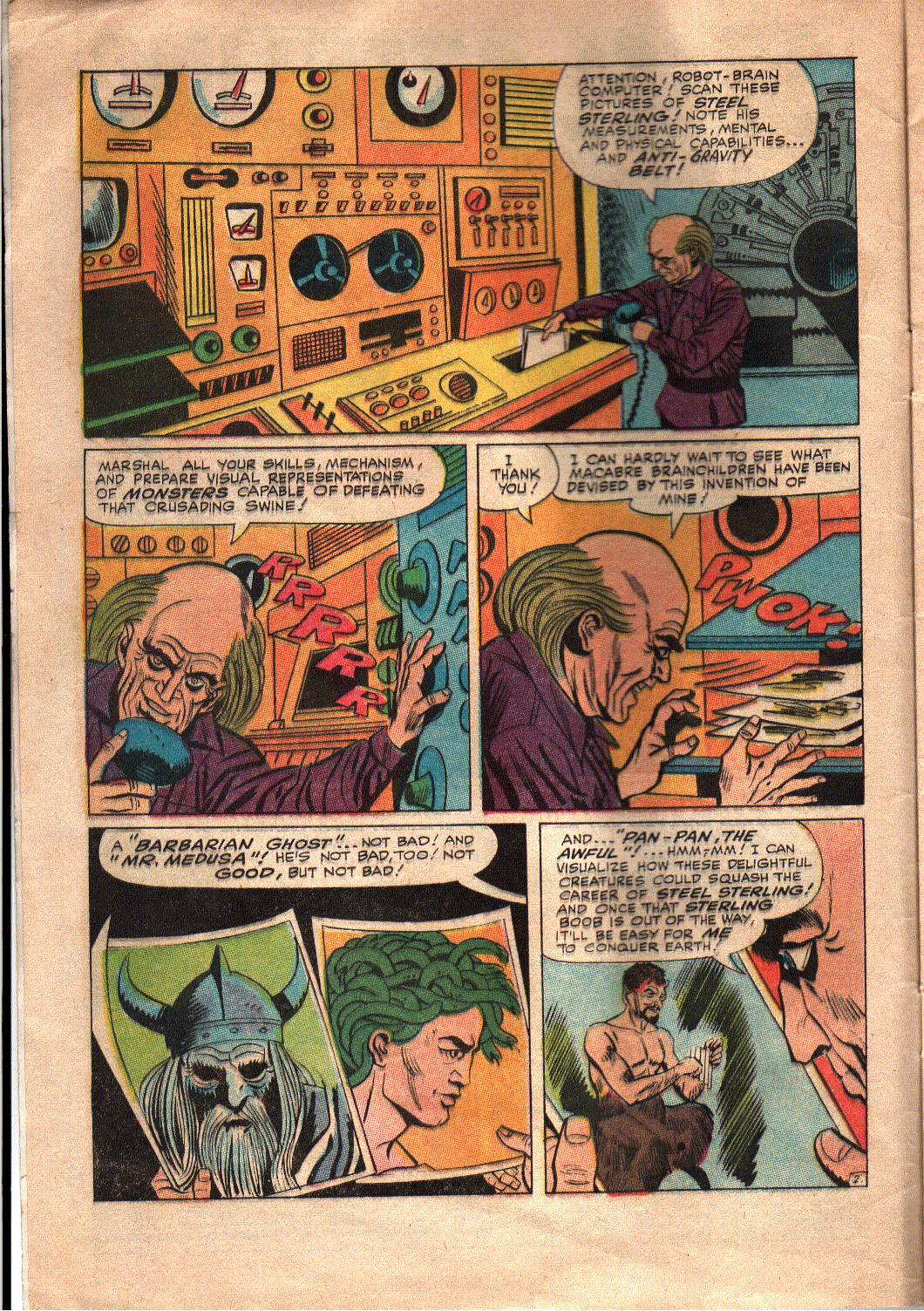 Read online The Mighty Crusaders (1965) comic -  Issue #7 - 3