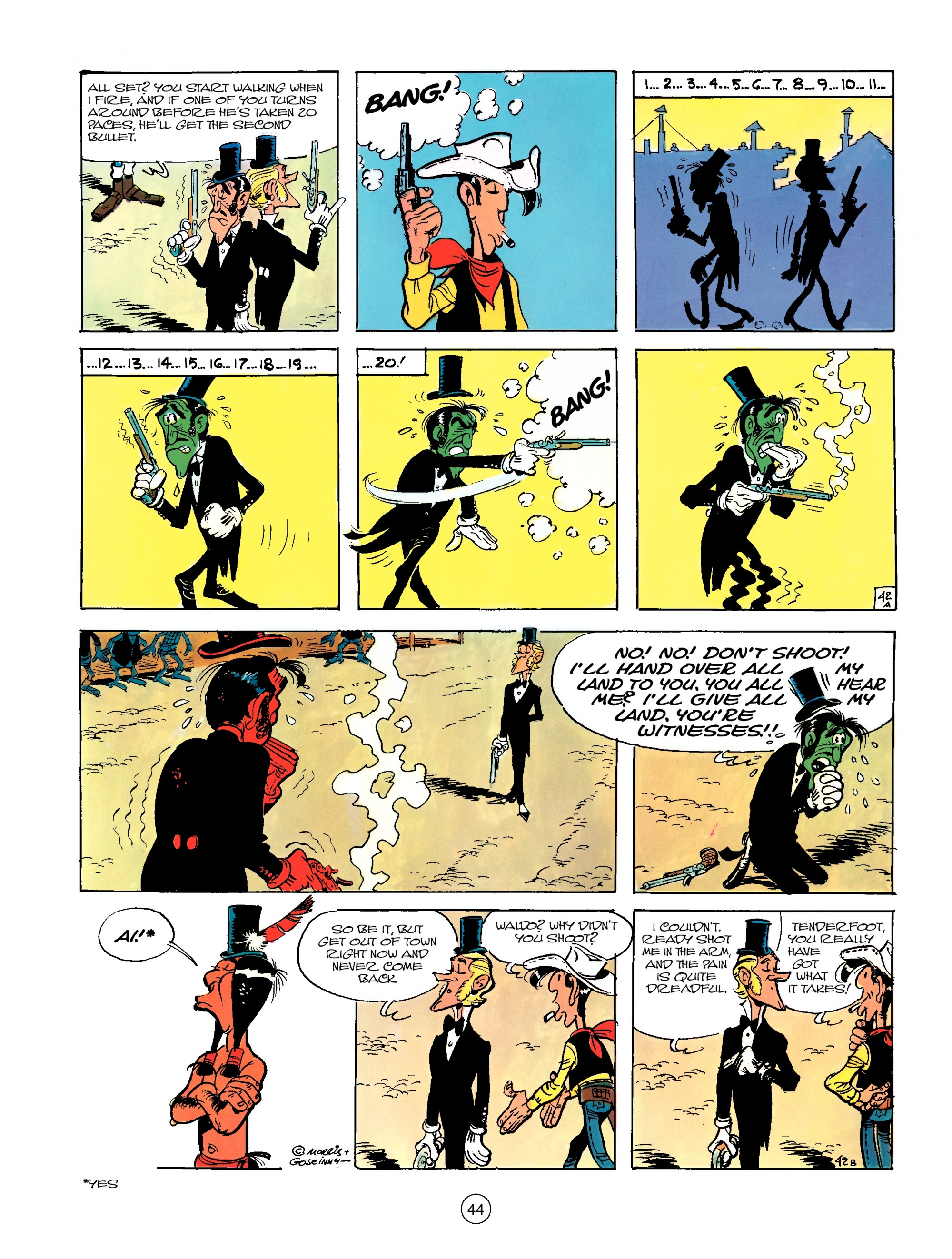 Read online A Lucky Luke Adventure comic -  Issue #13 - 44