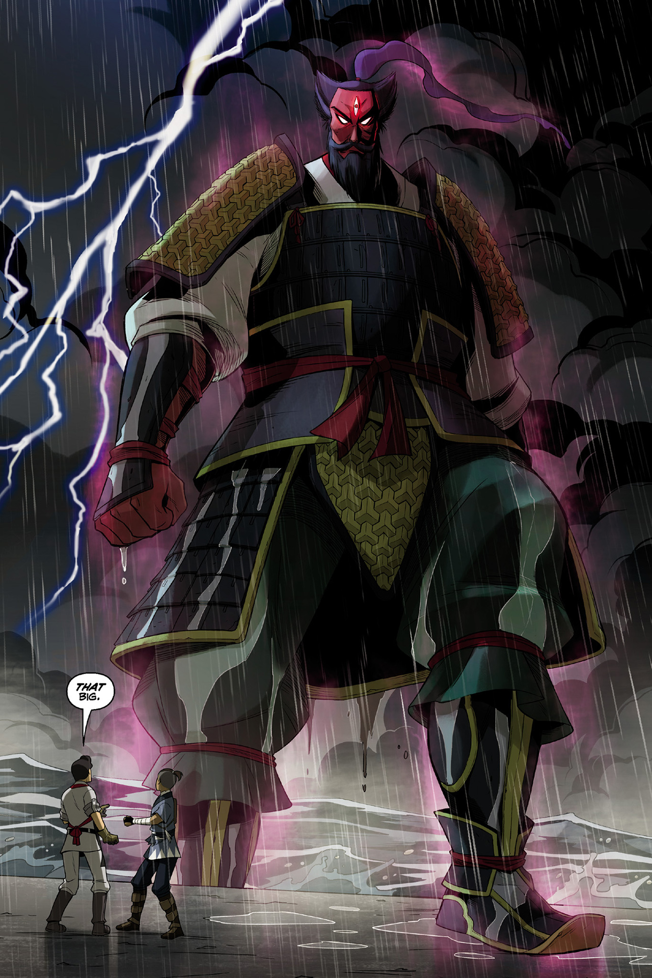 Read online Nickelodeon Avatar: The Last Airbender - The Rift comic -  Issue # Part 3 - 47