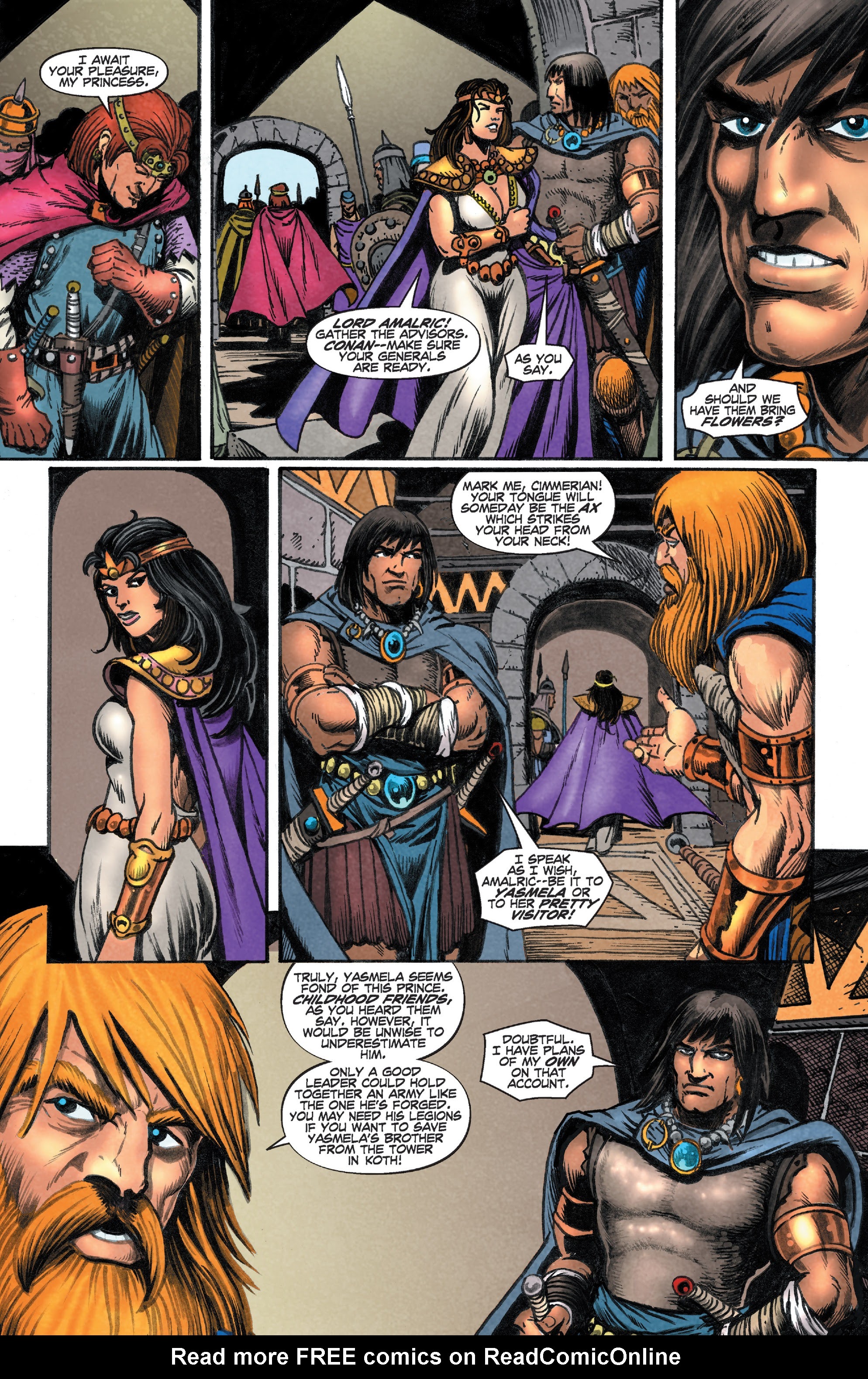 Read online Conan Chronicles Epic Collection comic -  Issue # TPB The Battle of Shamla Pass (Part 2) - 99