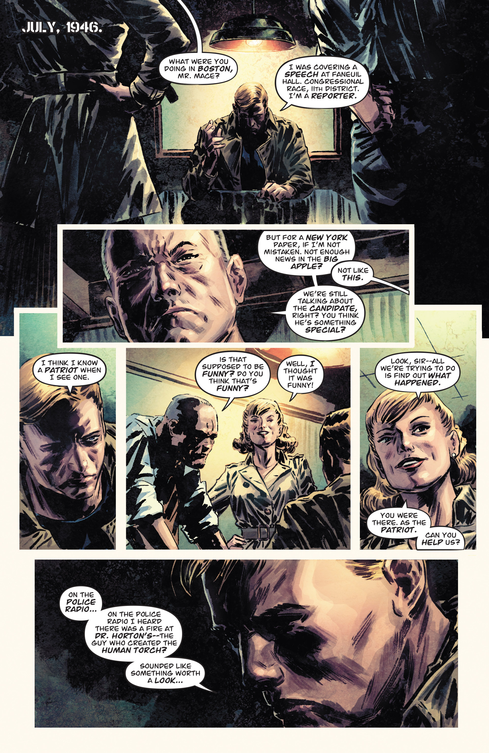 Read online Captain America: Patriot comic -  Issue # TPB - 21