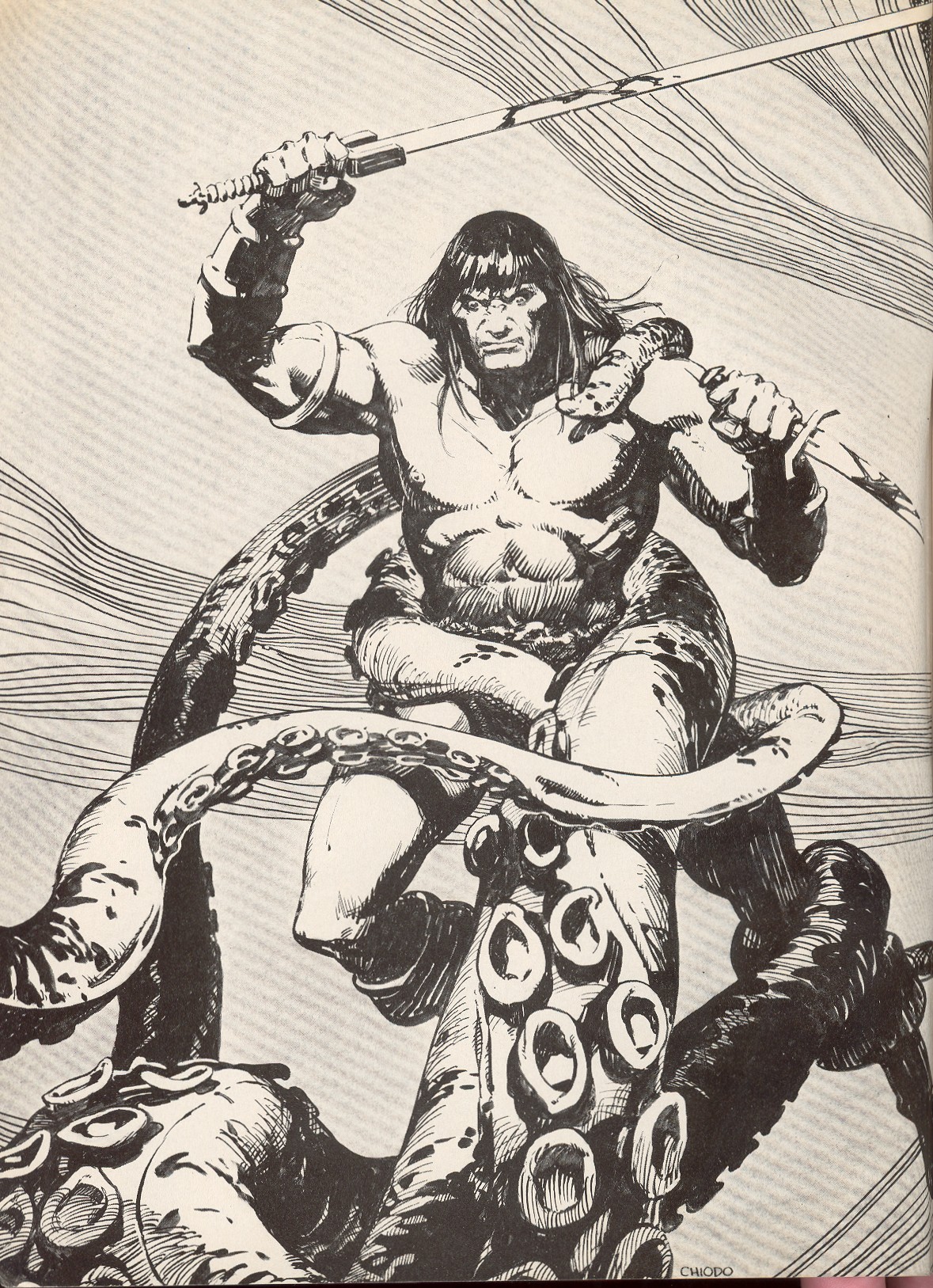 Read online The Savage Sword Of Conan comic -  Issue #68 - 2