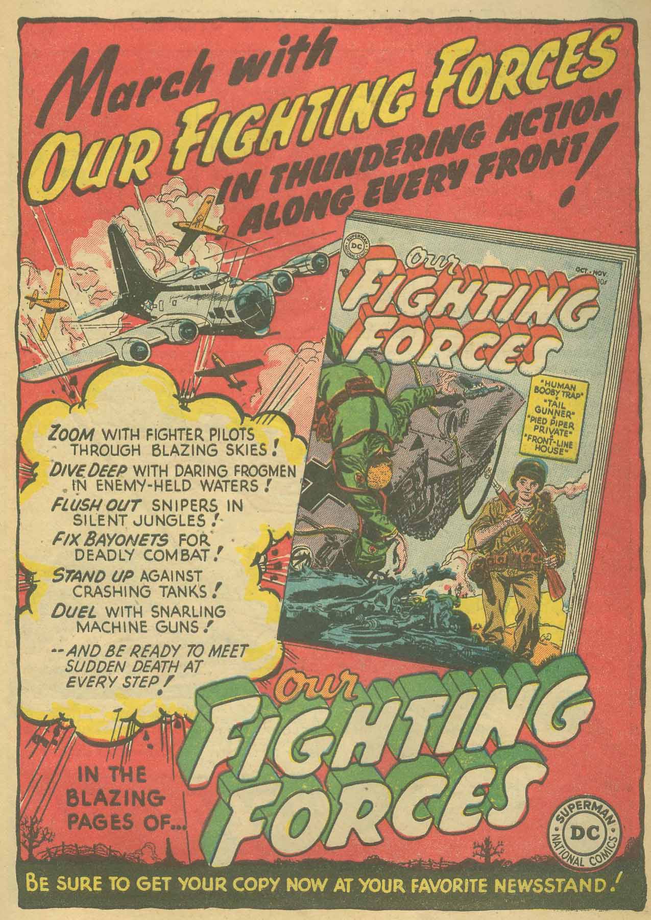 Read online Star Spangled War Stories (1952) comic -  Issue #26 - 27