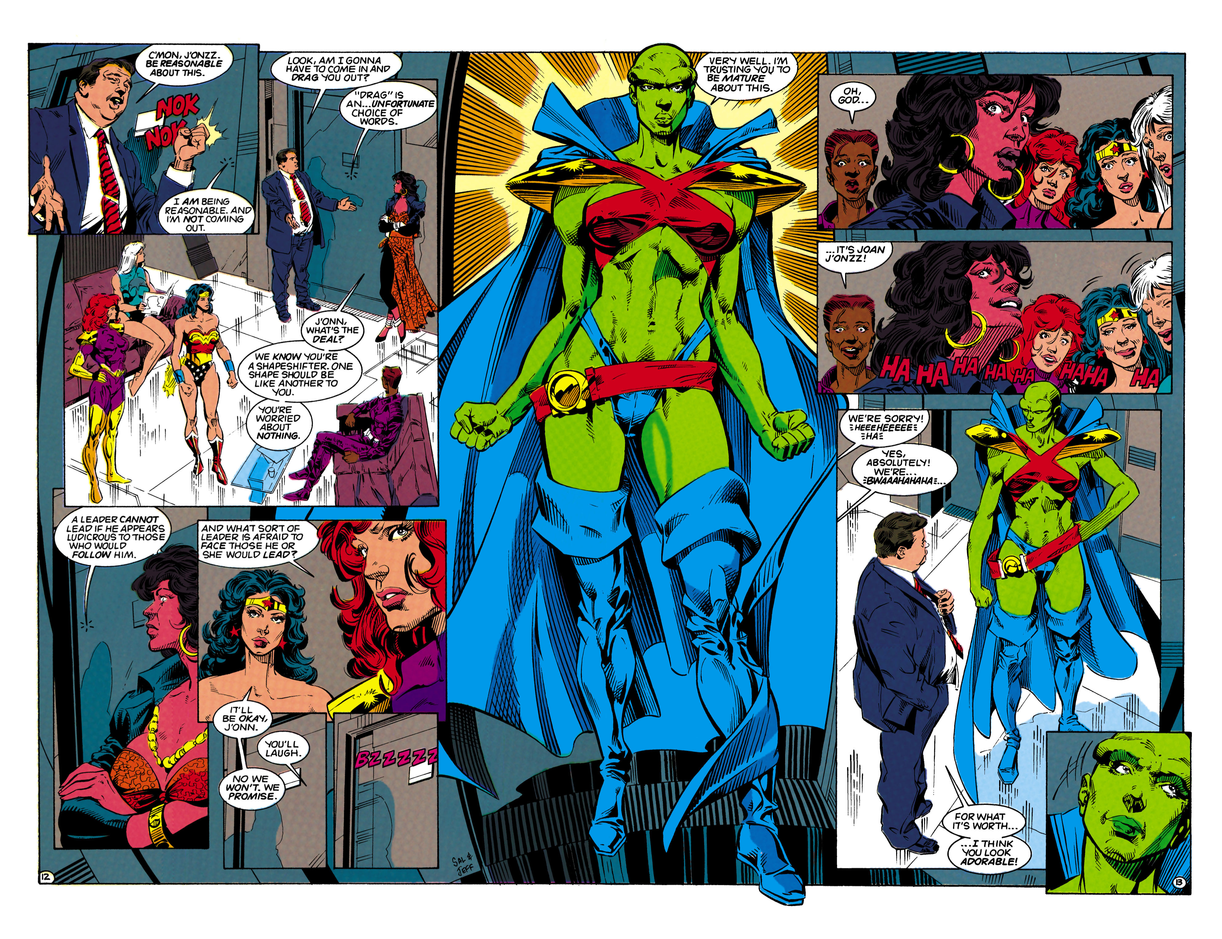 Read online Justice League Task Force comic -  Issue #7 - 11