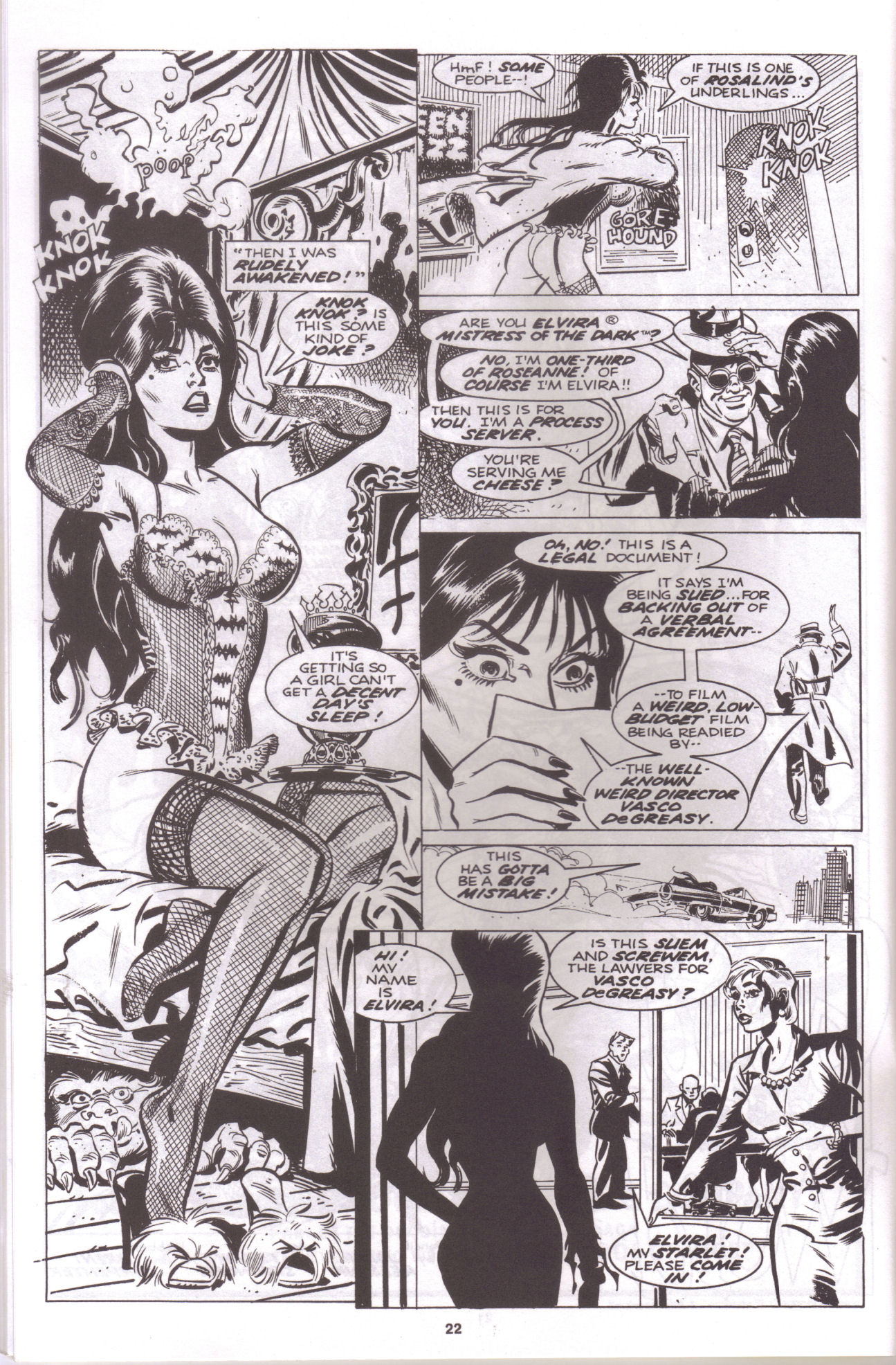 Read online Elvira, Mistress of the Dark comic -  Issue #16 - 21