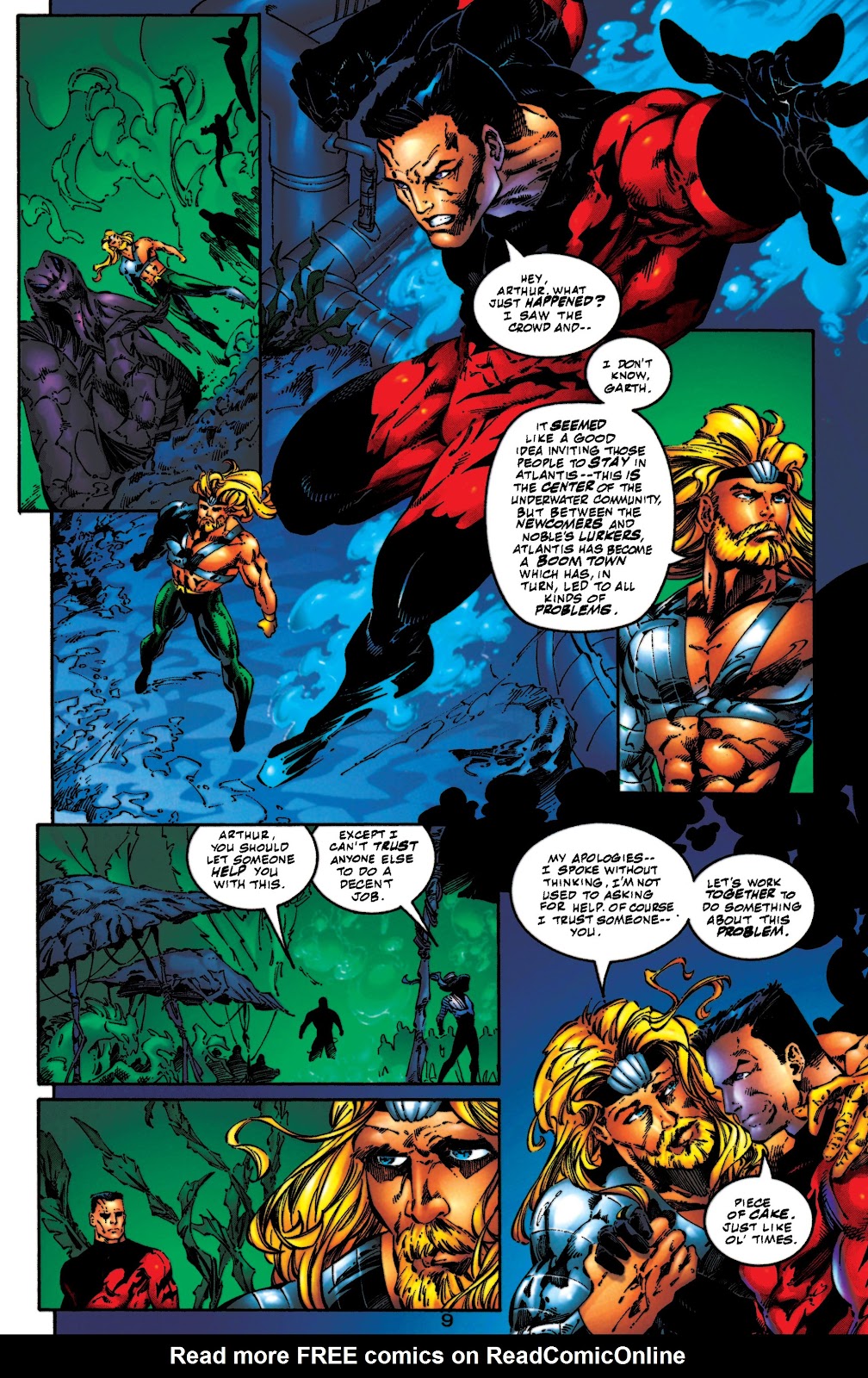 Aquaman (1994) Issue #54 #60 - English 10