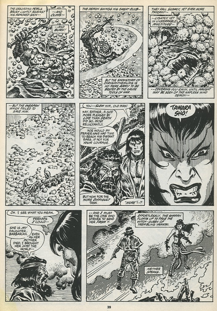 Read online The Savage Sword Of Conan comic -  Issue #195 - 41