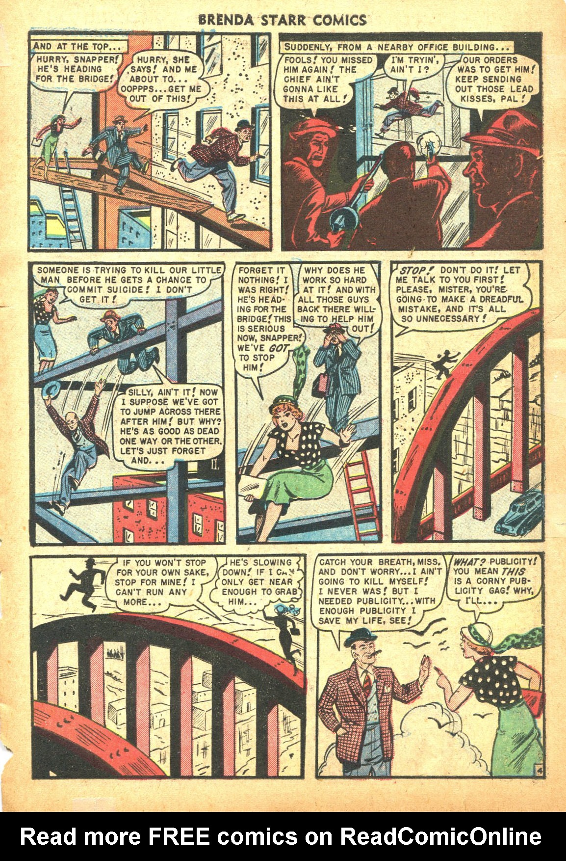 Read online Brenda Starr (1948) comic -  Issue #10 - 15