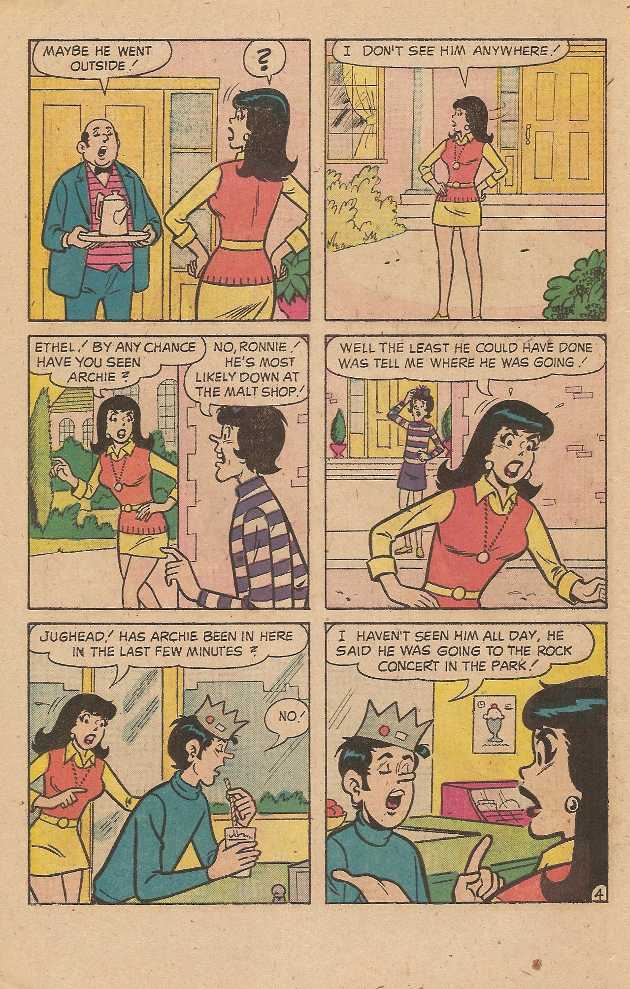 Read online Pep Comics comic -  Issue #302 - 6