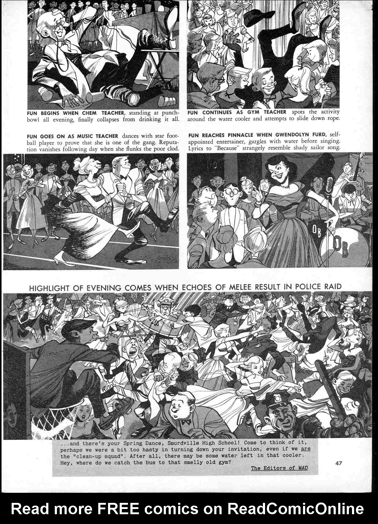 Read online MAD comic -  Issue #33 - 49