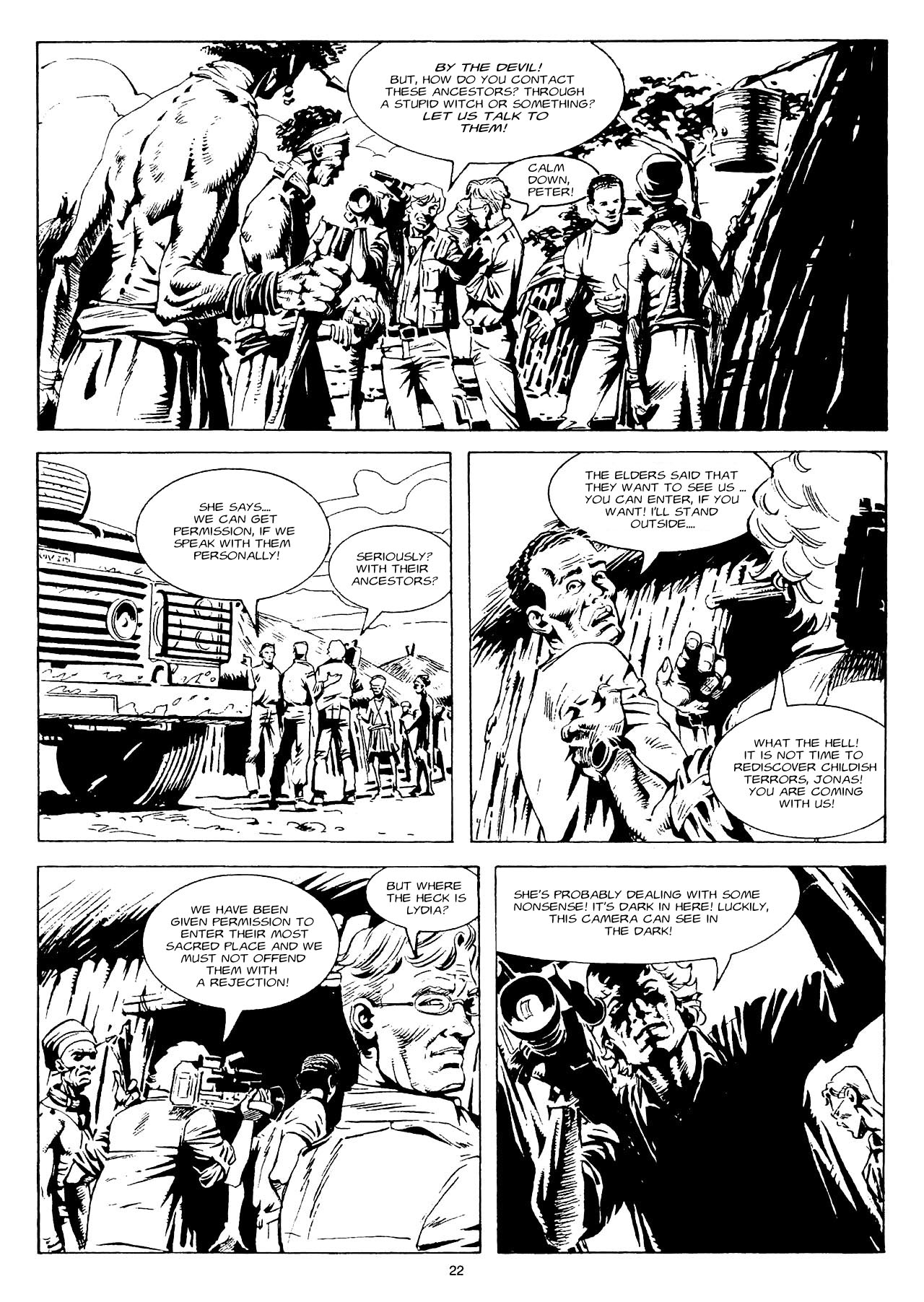 Read online Dampyr (2000) comic -  Issue #6 - 22