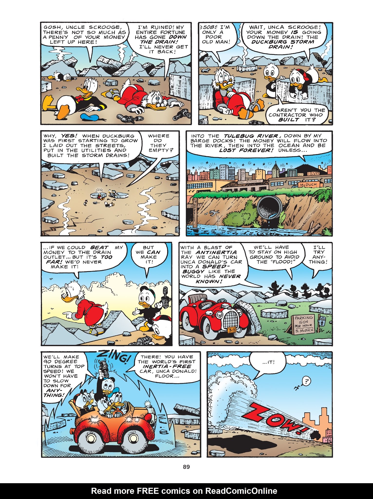 Read online Walt Disney Uncle Scrooge and Donald Duck: The Don Rosa Library comic -  Issue # TPB 1 (Part 1) - 90
