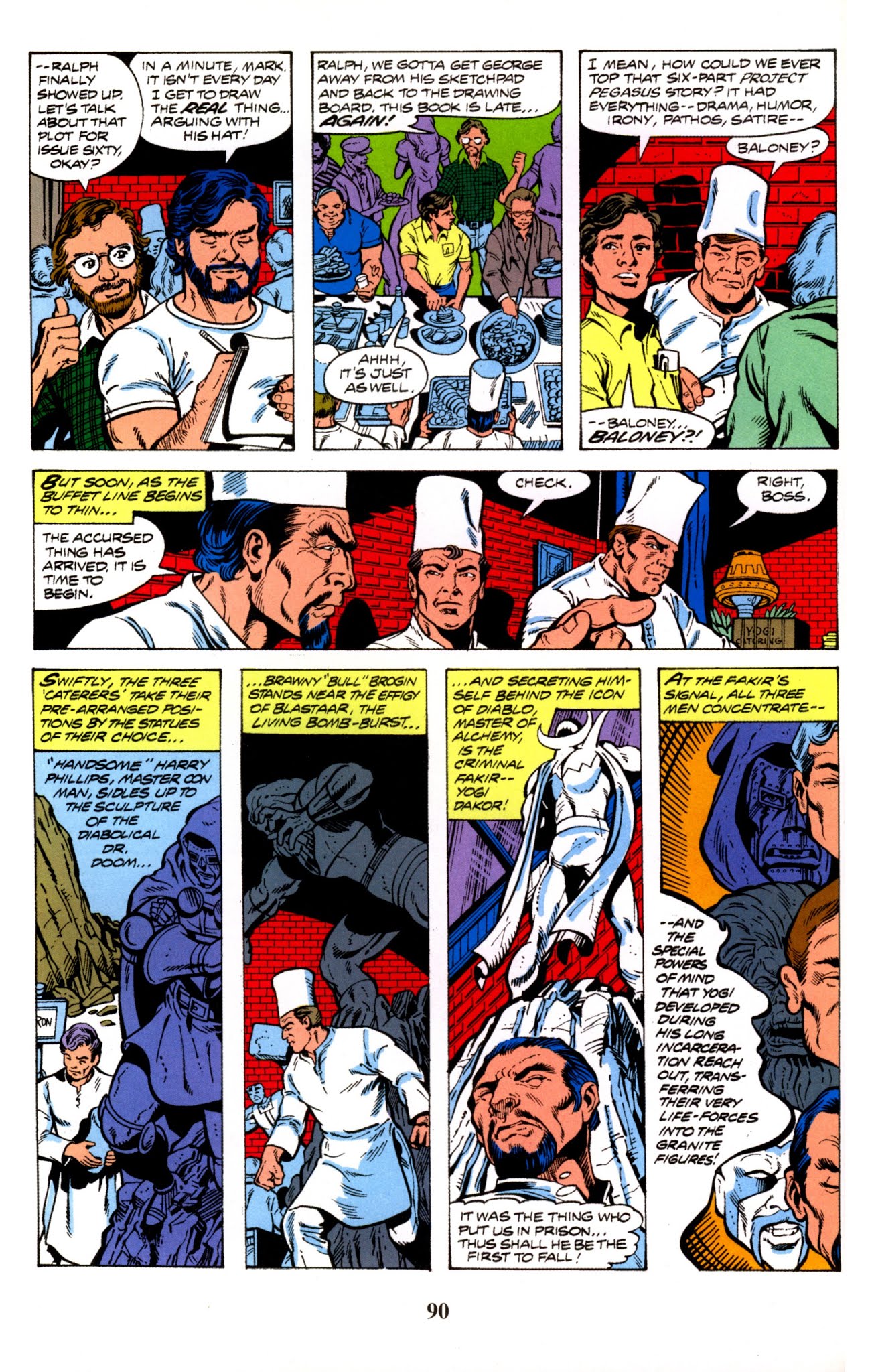 Read online Fantastic Four Visionaries: George Perez comic -  Issue # TPB 2 (Part 1) - 89