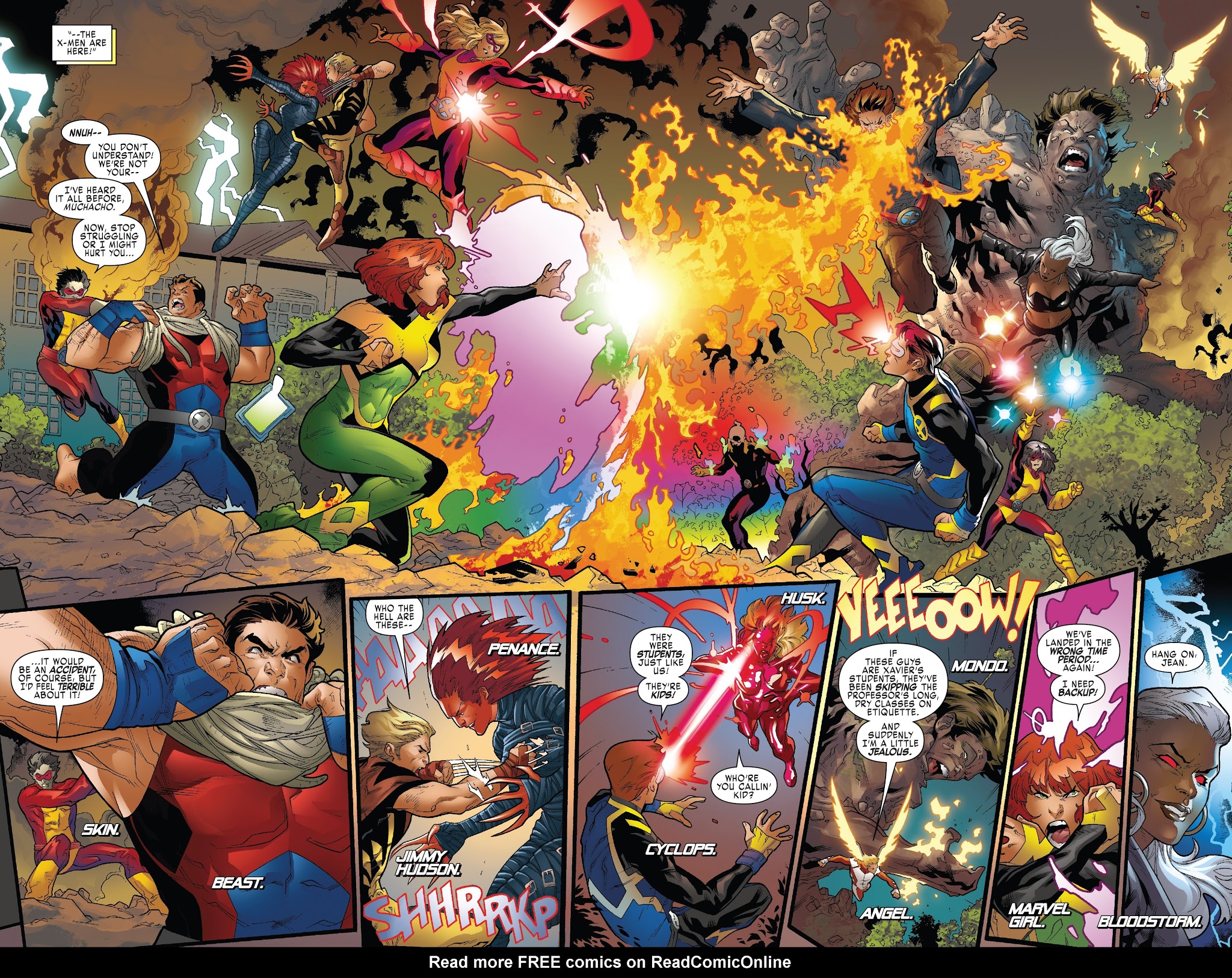 Read online X-Men: Blue comic -  Issue #18 - 4