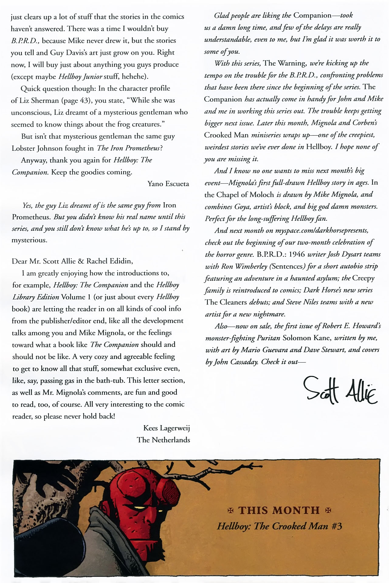 Read online B.P.R.D.: The Warning comic -  Issue #3 - 27