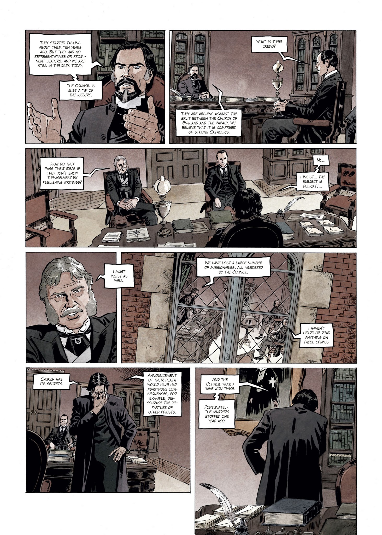 Read online Sherlock Holmes Society comic -  Issue #3 - 34