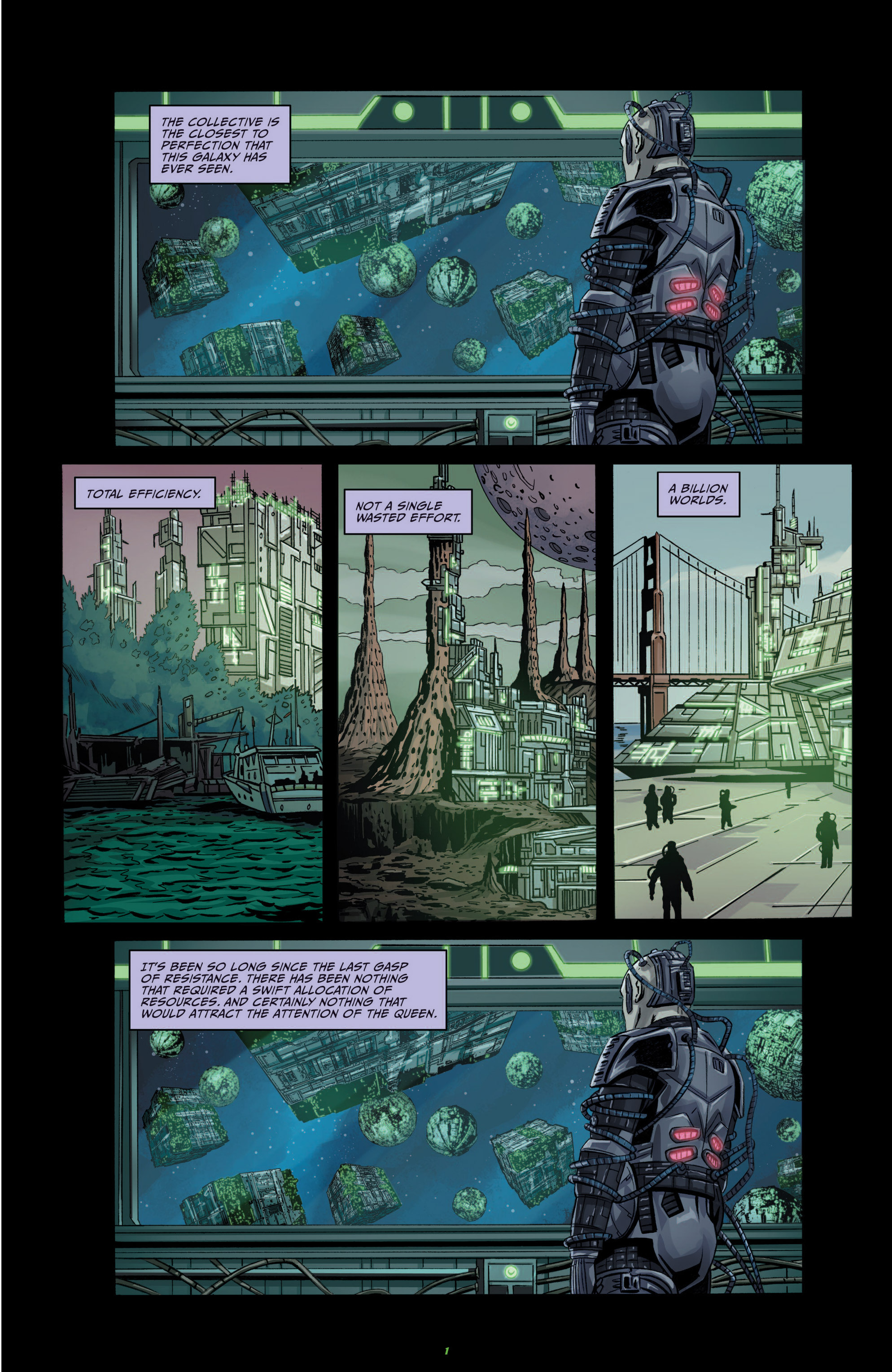 Read online Star Trek: The Next Generation - Hive comic -  Issue #2 - 4