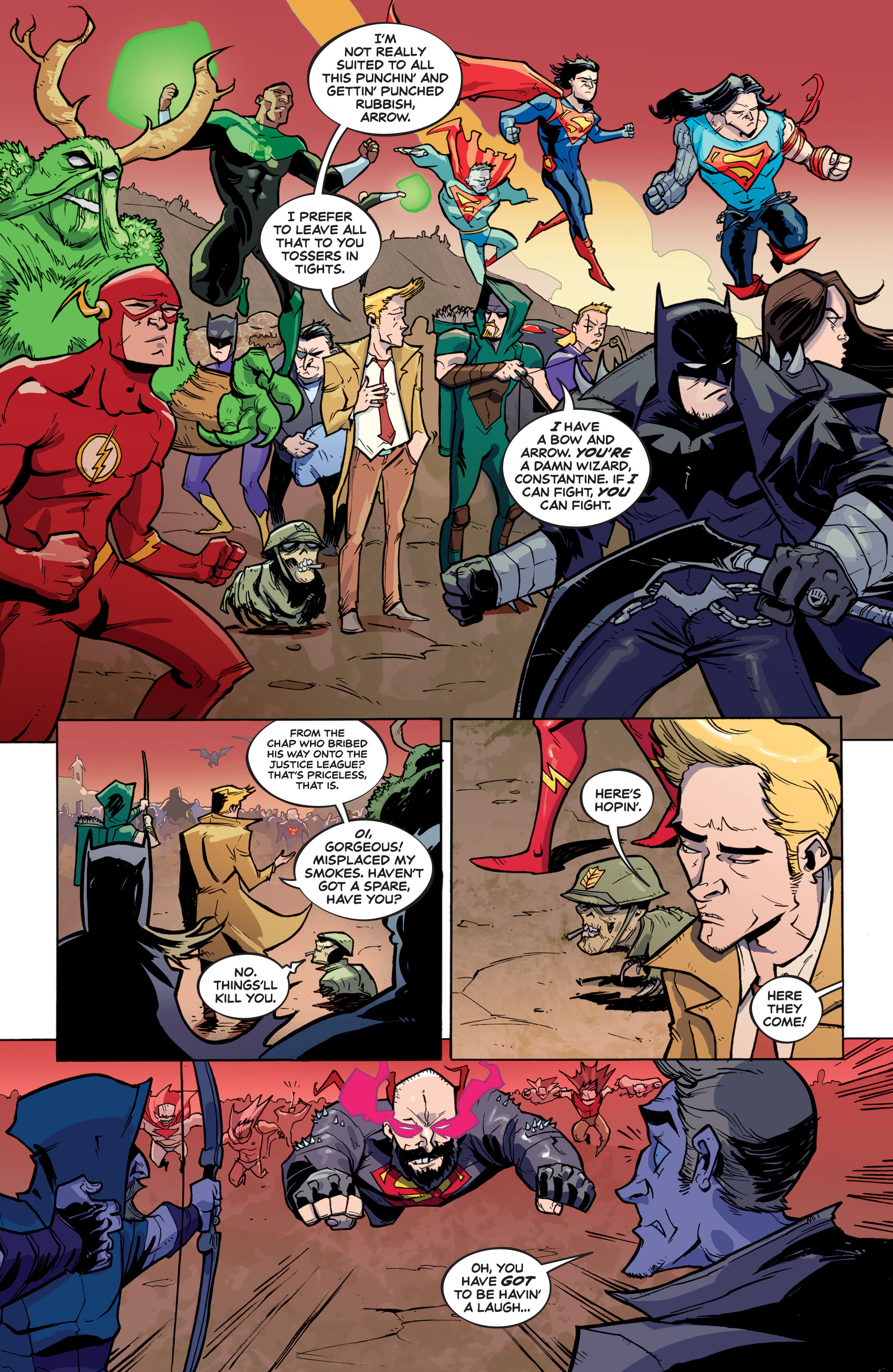 Read online Dark Nights: Death Metal The Last 52: War of the Multiverses comic -  Issue # TPB - 64