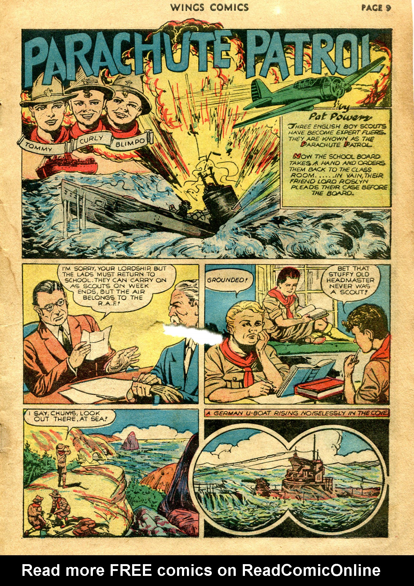 Read online Wings Comics comic -  Issue #5 - 11