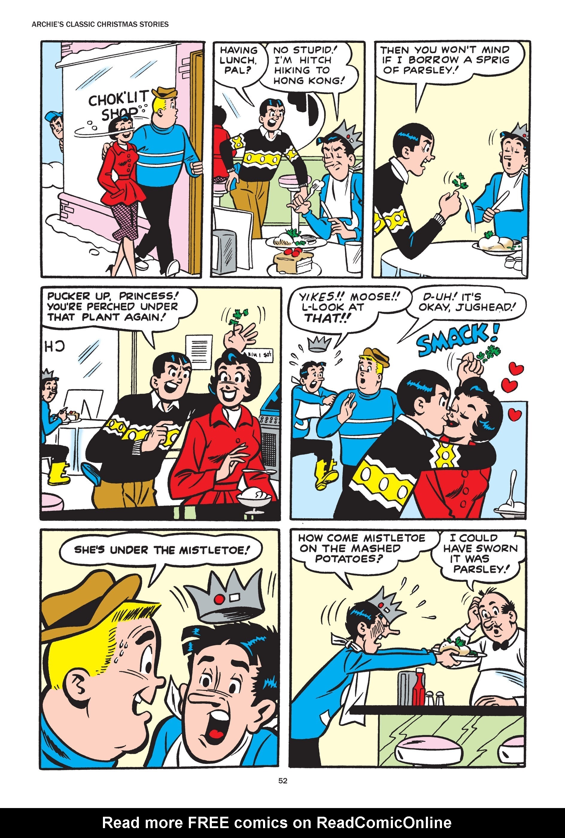Read online Archie's Classic Christmas Stories comic -  Issue # TPB - 53